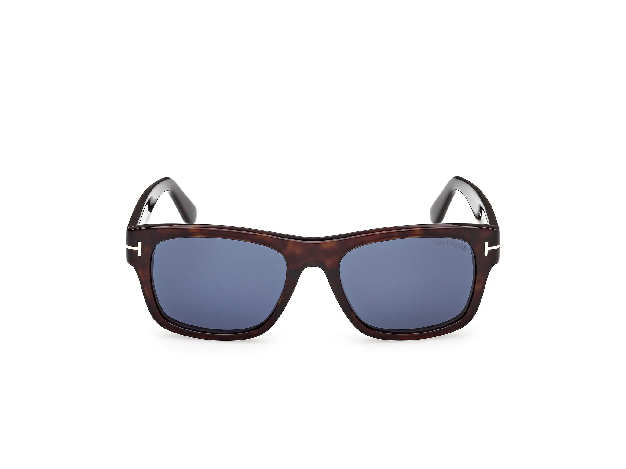 TOM FORD FT1303 SMITH-02 52V Occhiali da sole Acetato Havana Blu Squadrata Normale - immagine 2