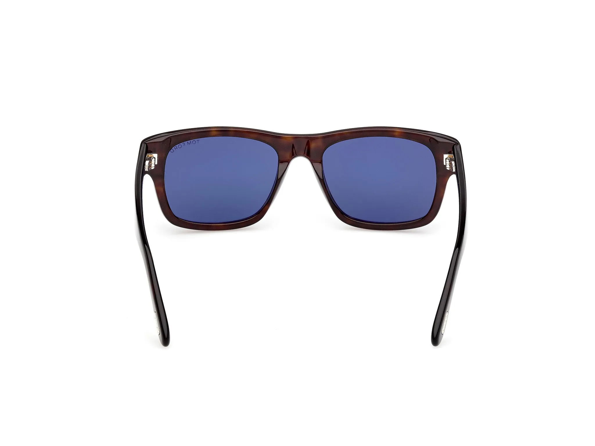 TOM FORD FT1303 SMITH-02 52V Occhiali da sole Acetato Havana Blu Squadrata Normale - immagine 4