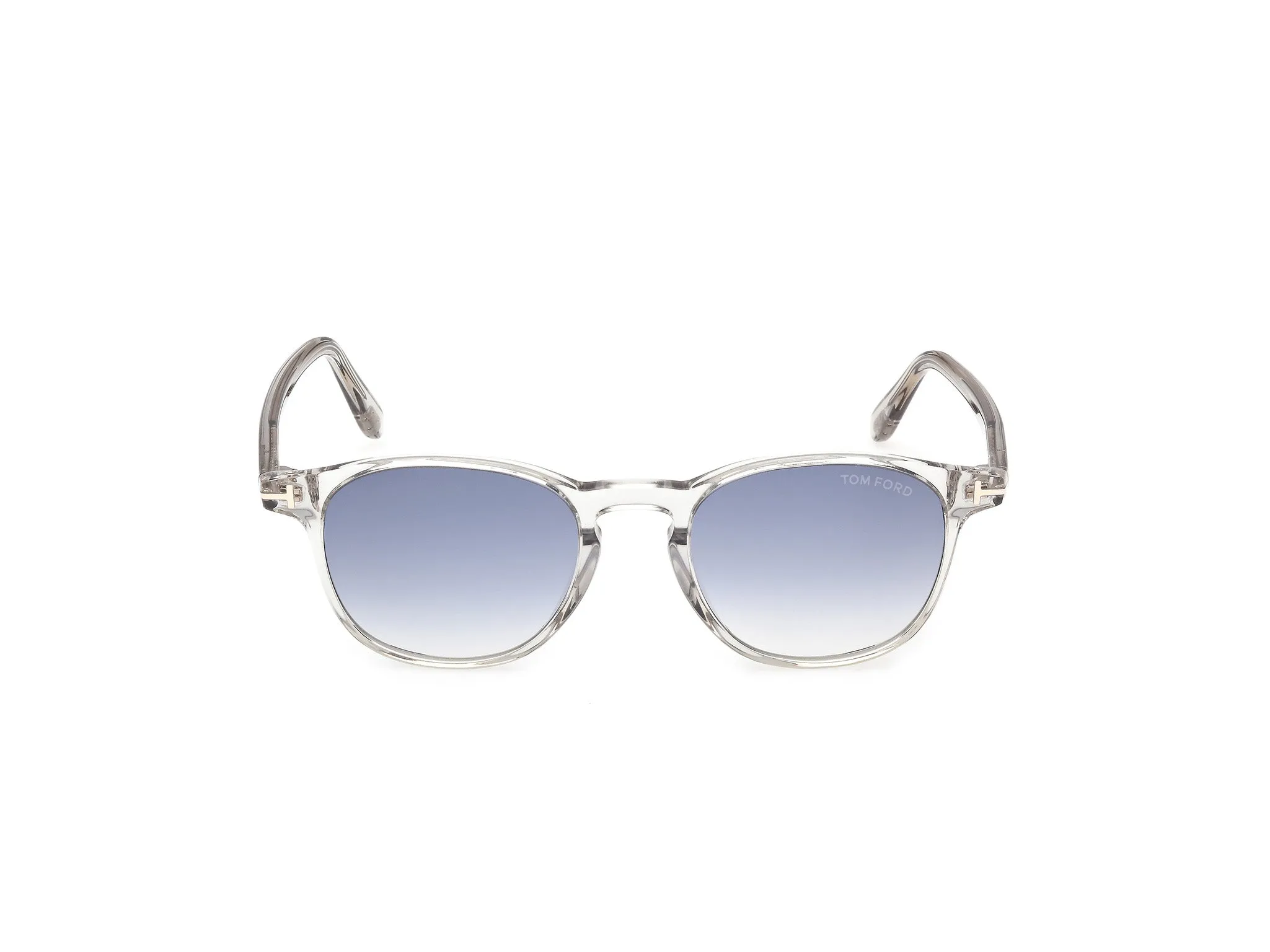 TOM FORD FT1302 HOLT-02 20W Occhiali da sole Acetato Grigio Blu Rotonda Normale - immagine 2