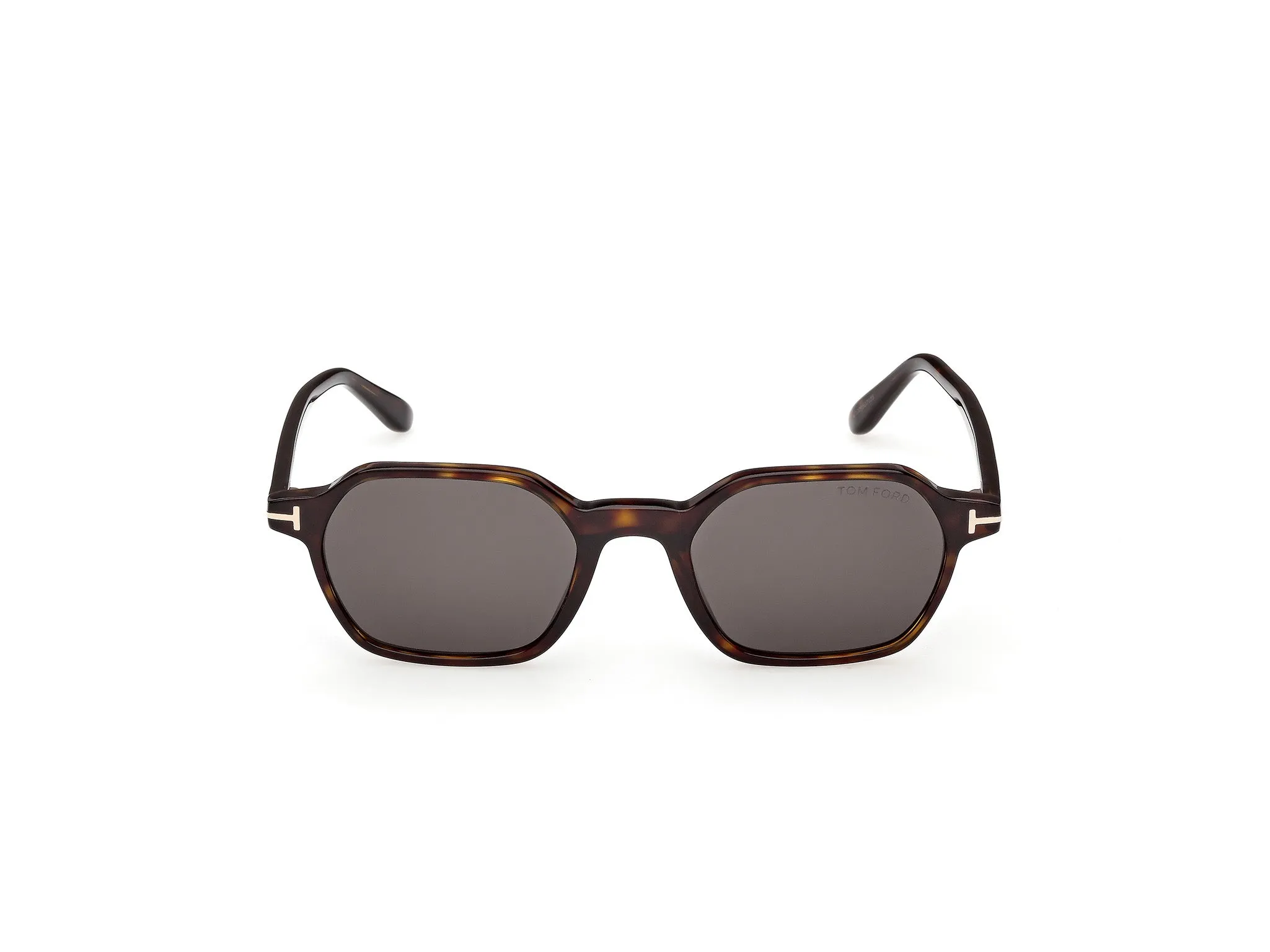 TOM FORD FT1301 JOEY-02 52A Occhiali da sole Acetato Havana Fumo Geometrica Normale - immagine 2