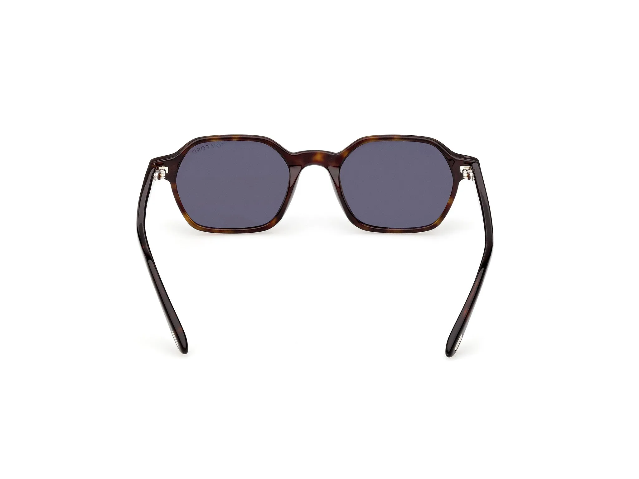 TOM FORD FT1301 JOEY-02 52A Occhiali da sole Acetato Havana Fumo Geometrica Normale - immagine 4