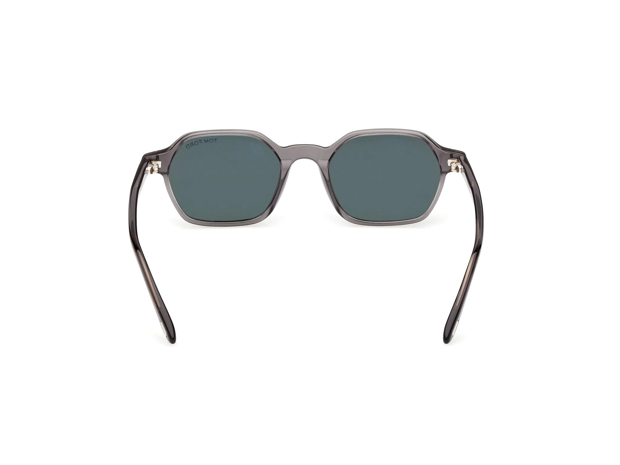 TOM FORD FT1301 JOEY-02 20N Occhiali da sole Acetato Grigio Verde Geometrica Normale - immagine 4