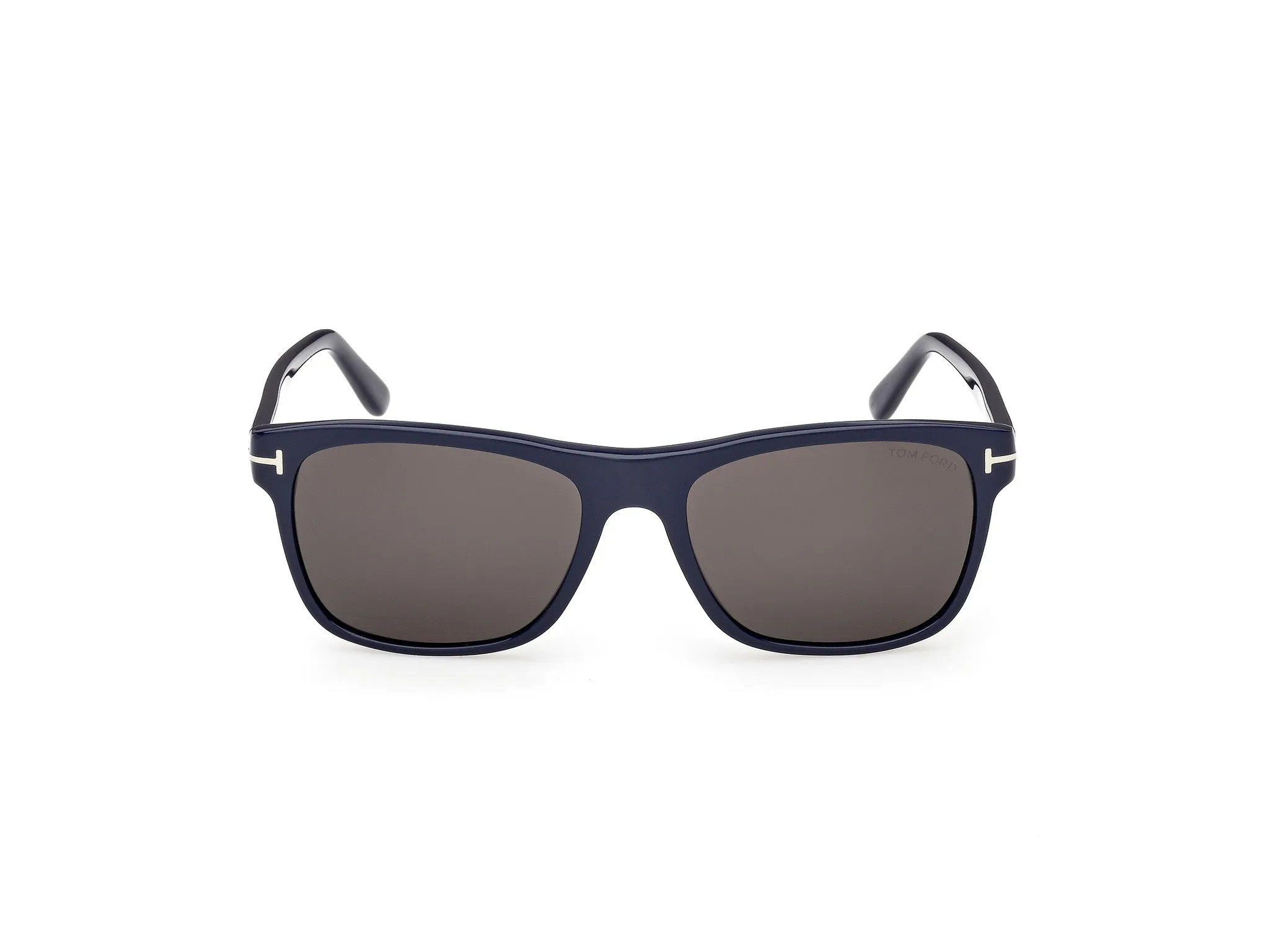 TOM FORD FT0698 GIULIO 90A Occhiali da sole Acetato Blu Fumo Geometrica Normale - immagine 2