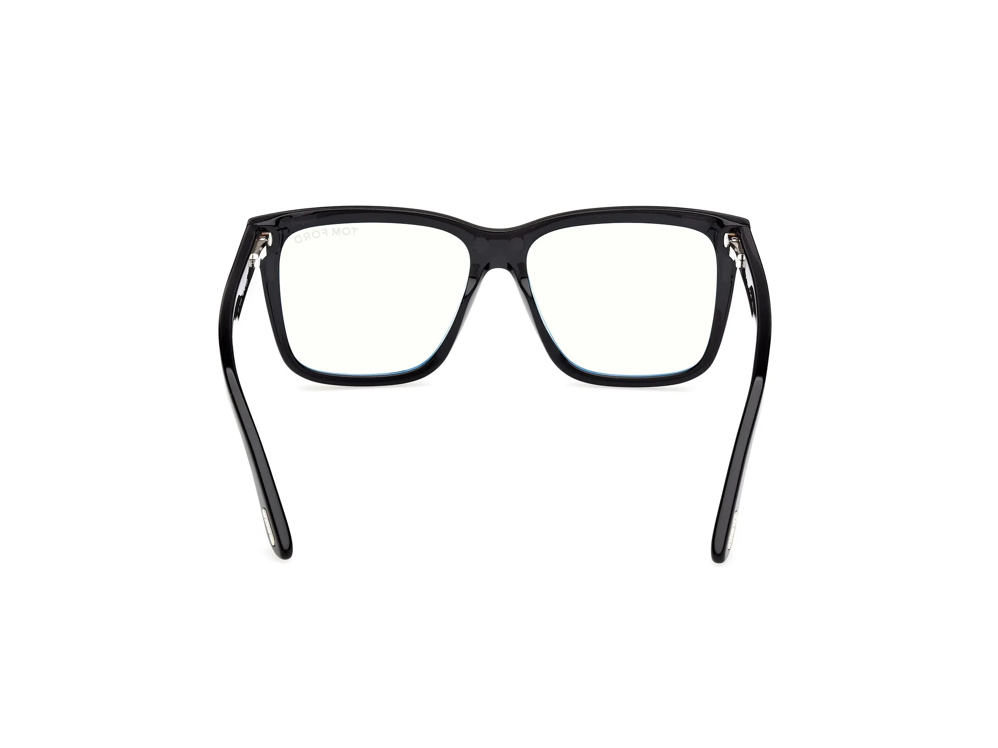 TOM FORD FT6069-B 001 Montature da vista Acetato Nero Fumo Squadrata Normale - immagine 4