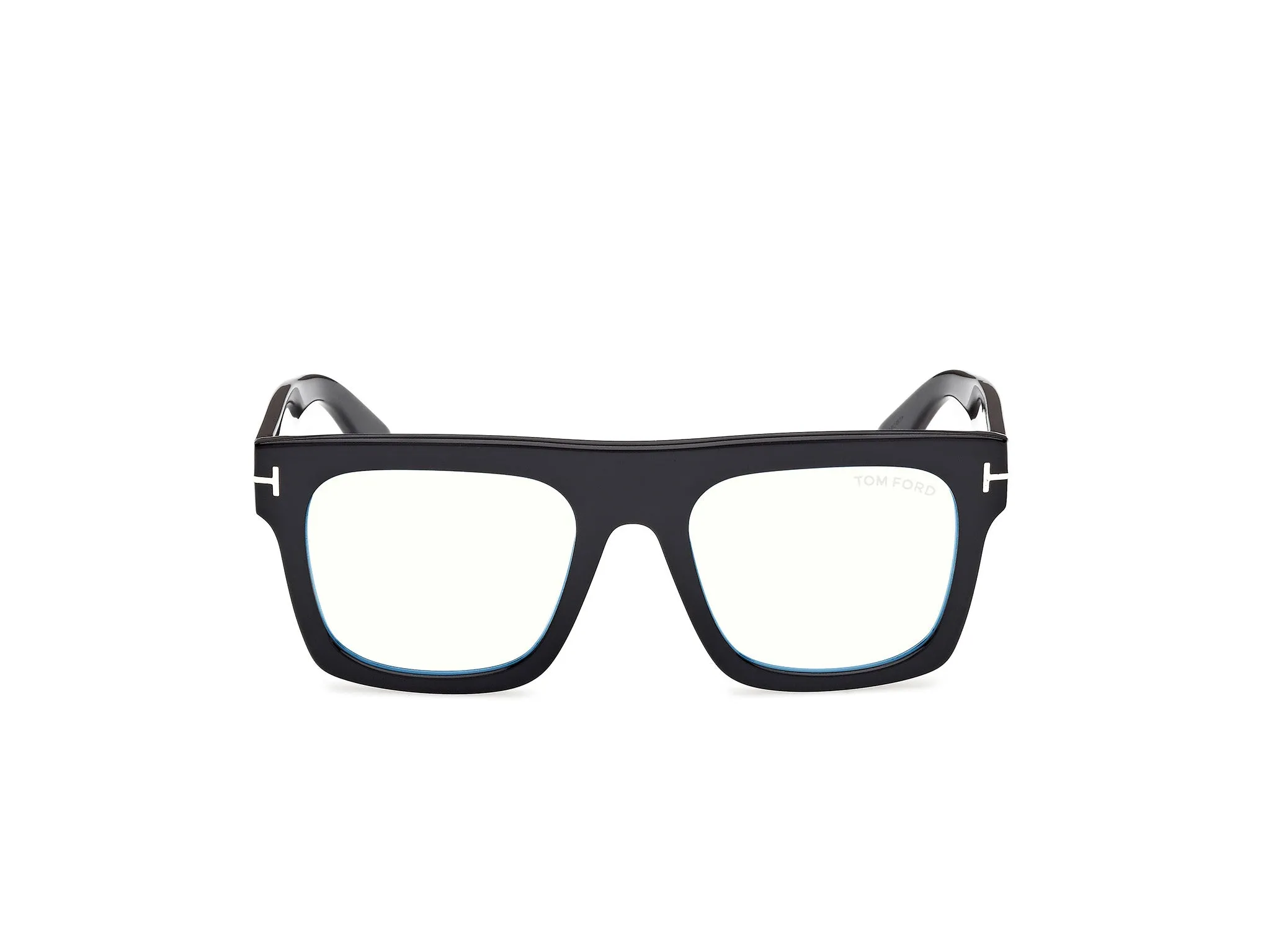 TOM FORD FT6068-B 001 Montature da vista Acetato Nero Marrone Squadrata Normale - immagine 2