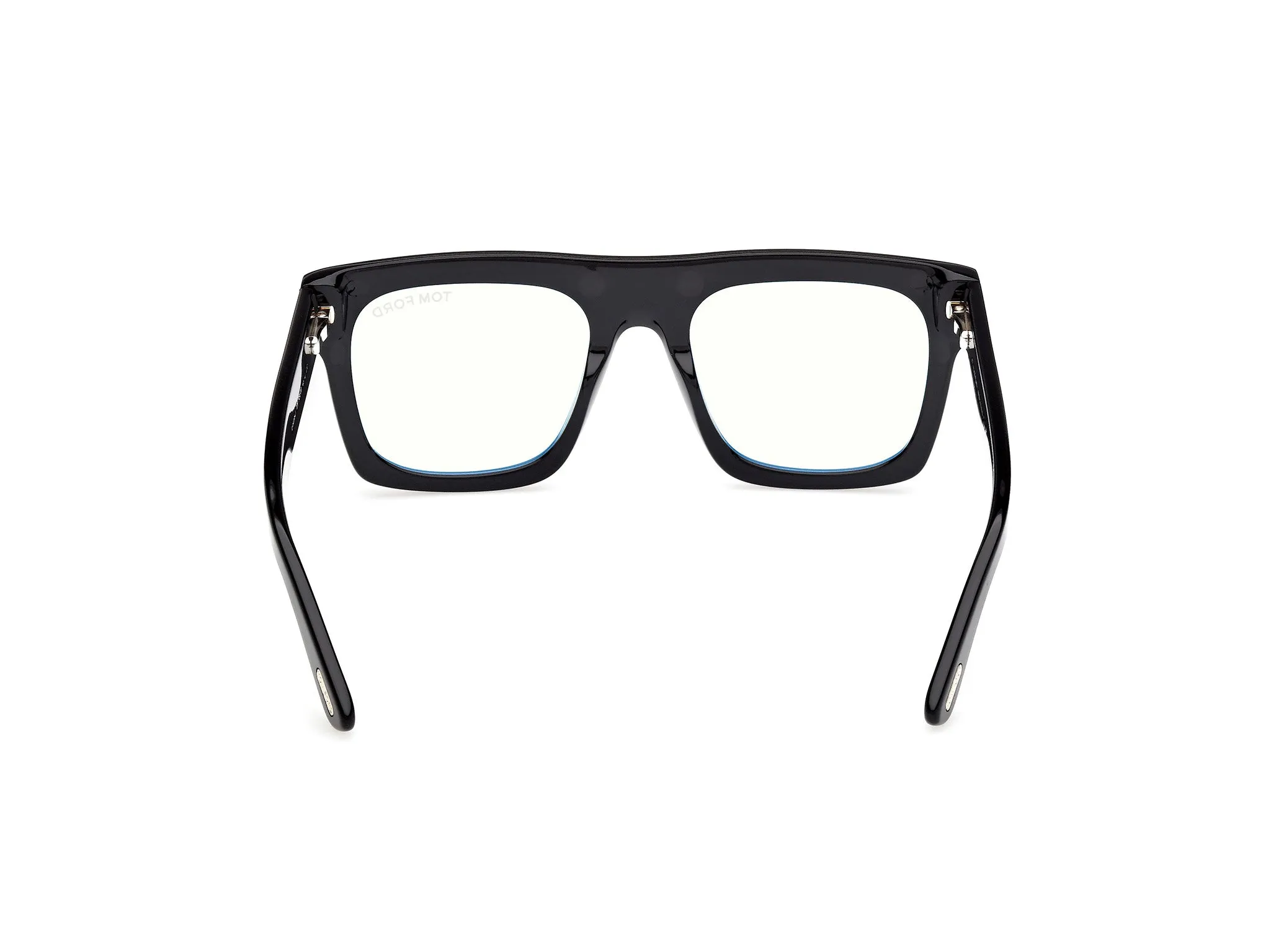 TOM FORD FT6068-B 001 Montature da vista Acetato Nero Marrone Squadrata Normale - immagine 4