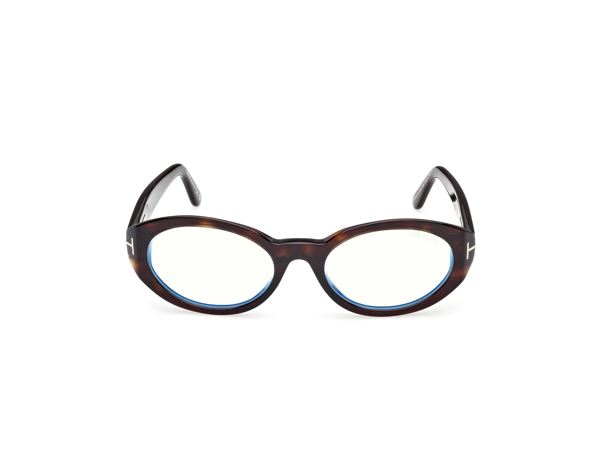 TOM FORD FT6067-B 052 Montature da vista Acetato Havana Rotonda Normale - immagine 2