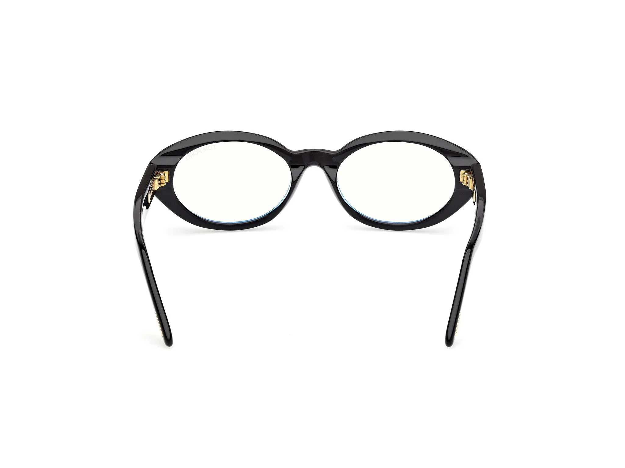 TOM FORD FT6067-B 001 Montature da vista Acetato Nero Rotonda Normale - immagine 4