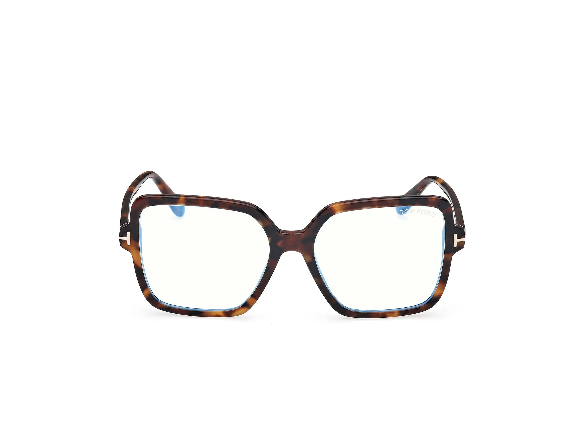 TOM FORD FT6063-B 052 Montature da vista Acetato Havana Squadrata Normale - immagine 2