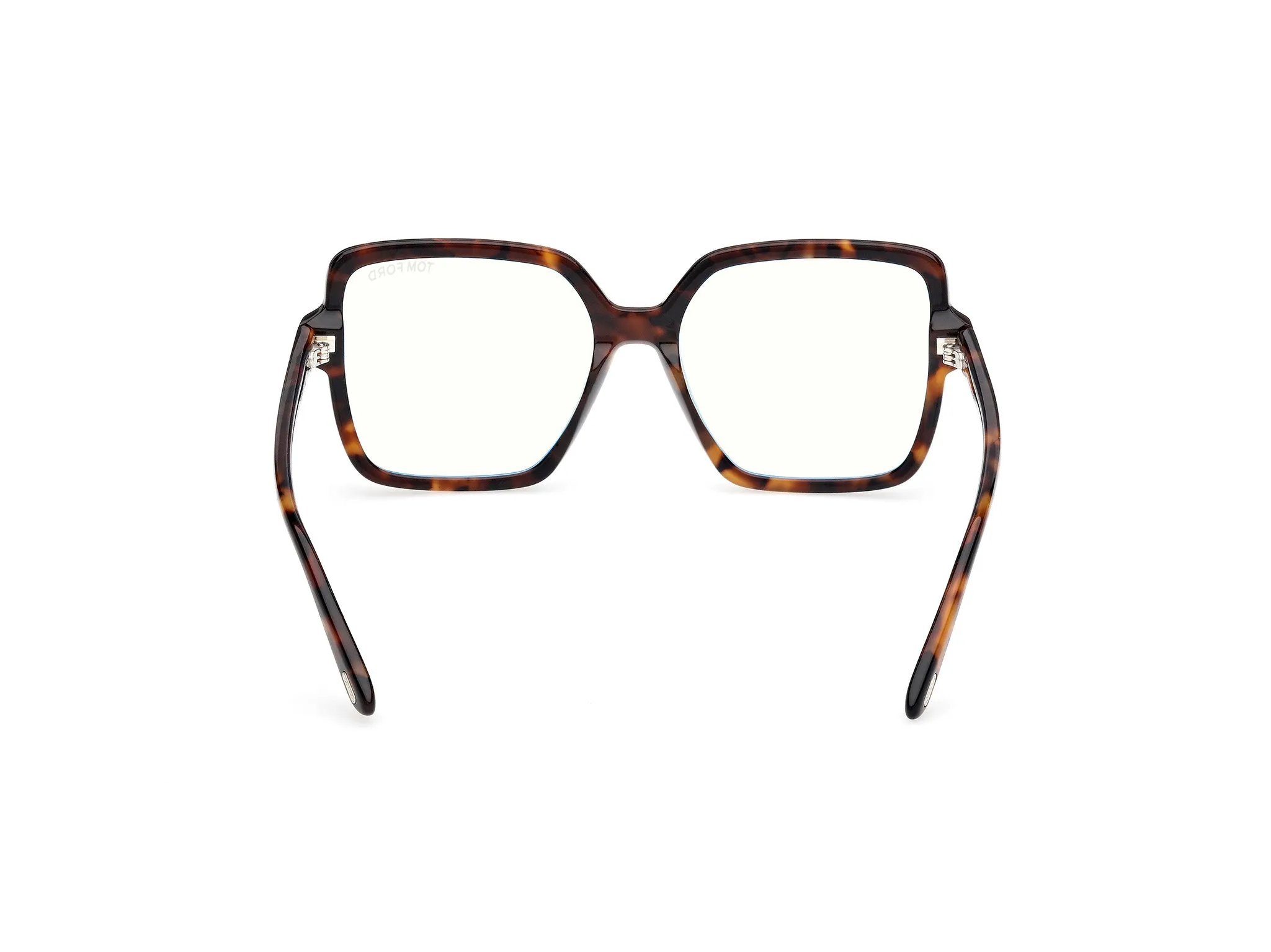TOM FORD FT6063-B 052 Montature da vista Acetato Havana Squadrata Normale - immagine 4