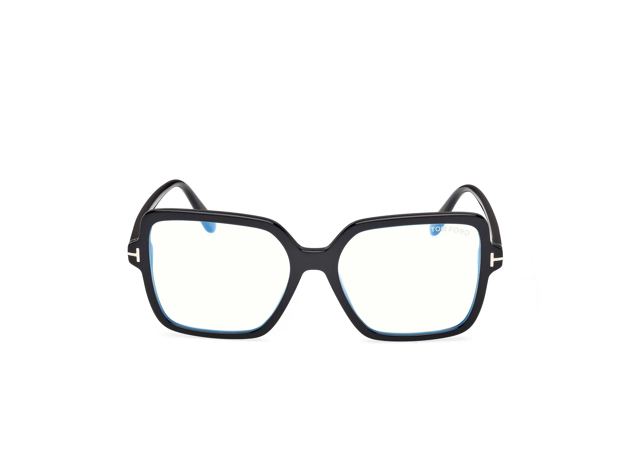 TOM FORD FT6063-B 001 Montature da vista Acetato Nero Squadrata Normale - immagine 2