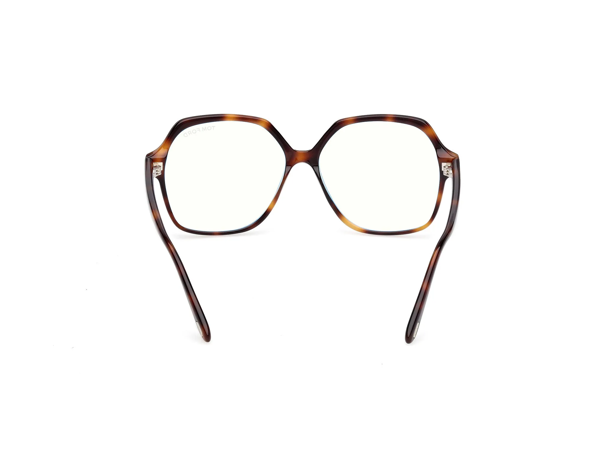 TOM FORD FT6062-B 053 Montature da vista Acetato Havana Geometrica Normale - immagine 4