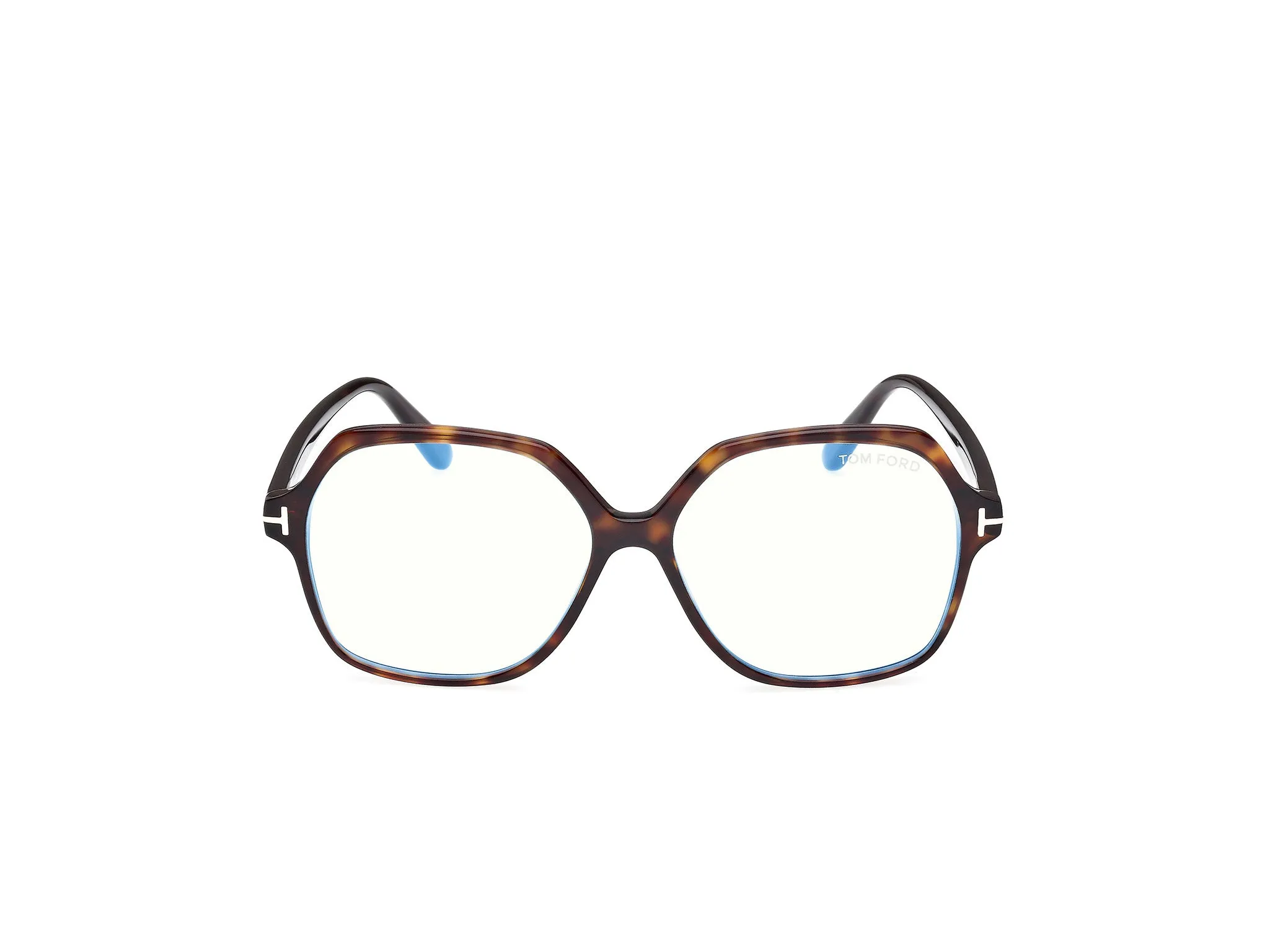 TOM FORD FT6062-B 052 Montature da vista Acetato Havana Geometrica Normale - immagine 2