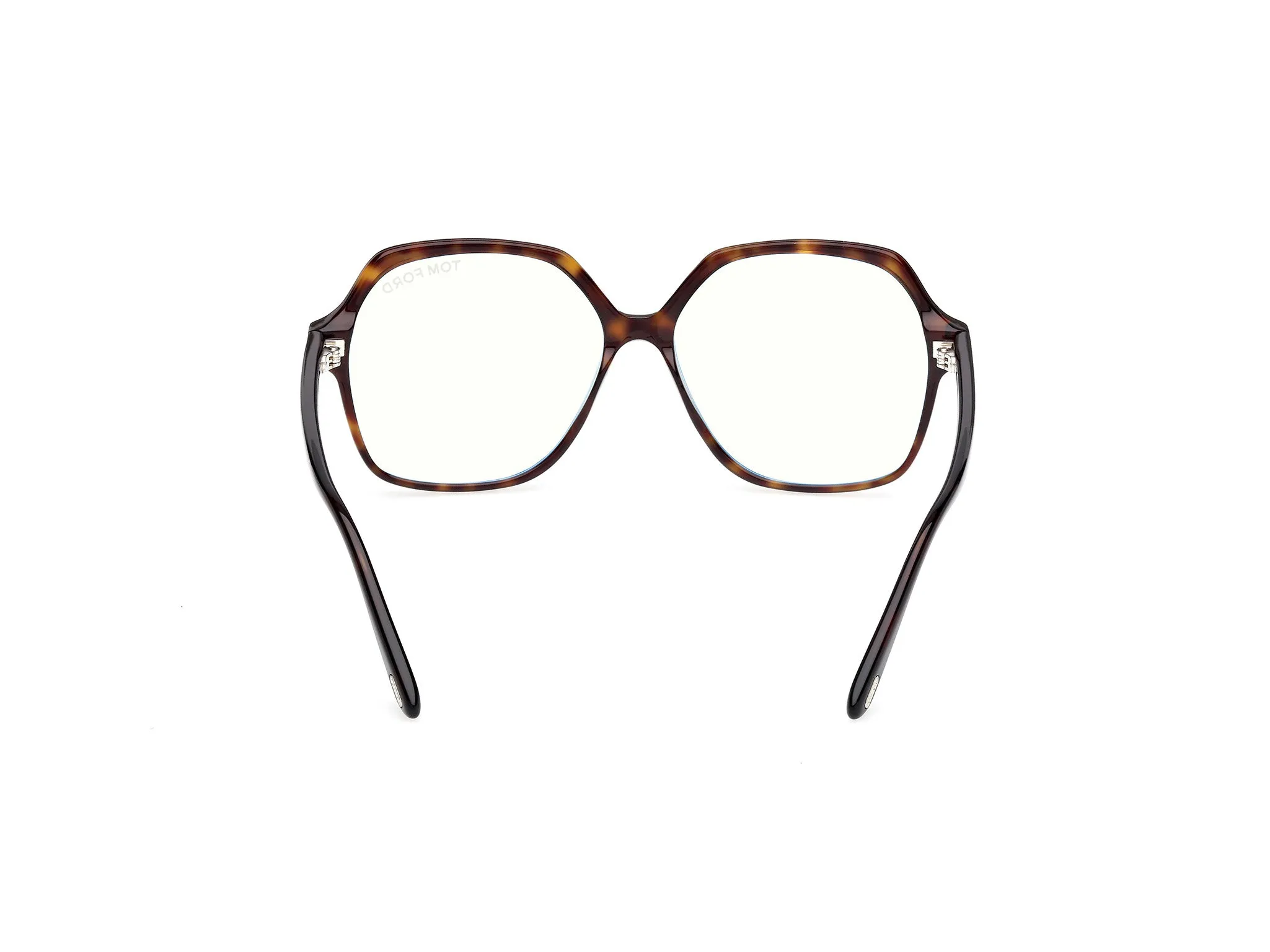 TOM FORD FT6062-B 052 Montature da vista Acetato Havana Geometrica Normale - immagine 4
