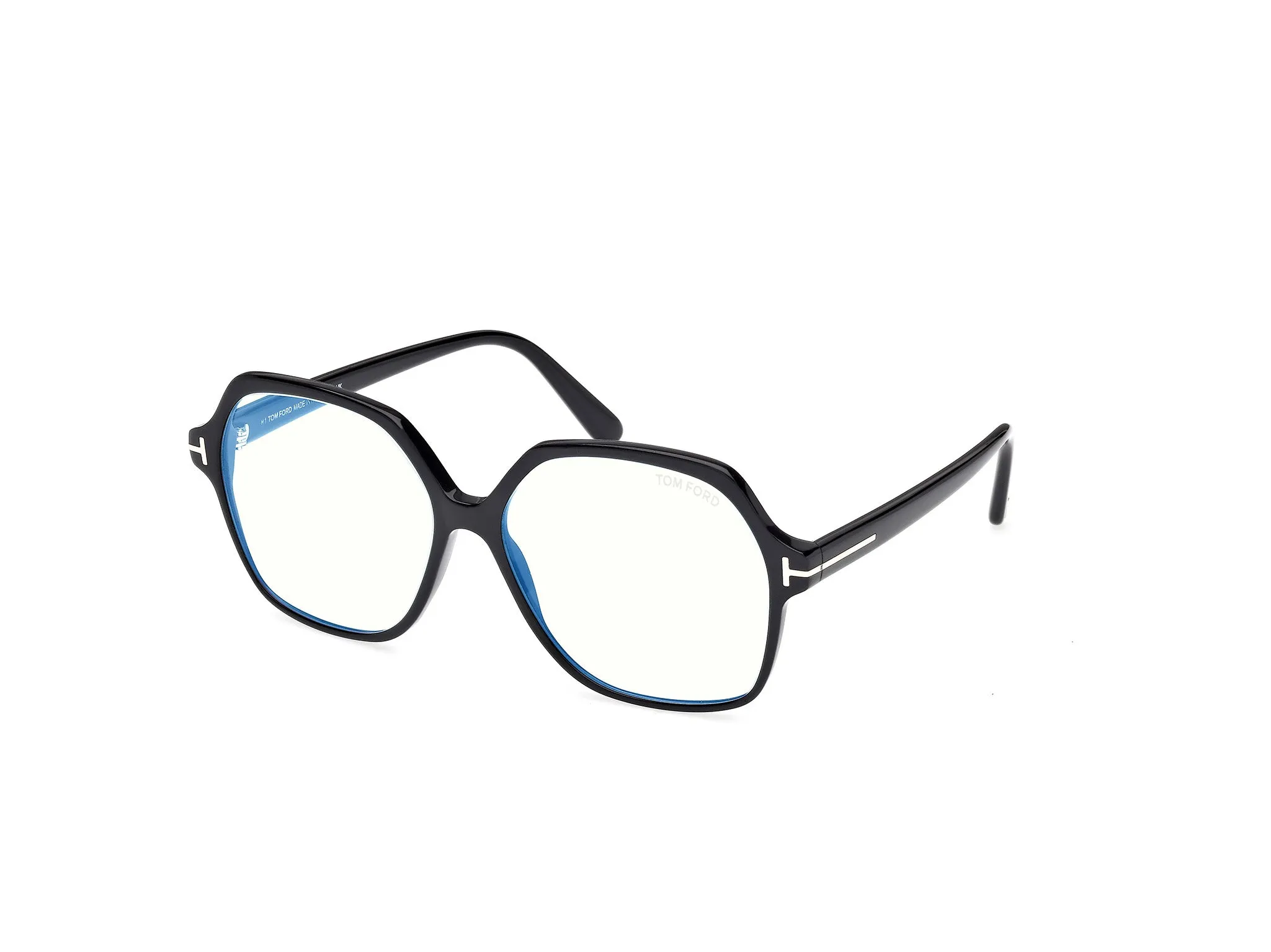 TOM FORD FT6062-B 001 Montature da vista Acetato Nero Geometrica Normale - immagine 1