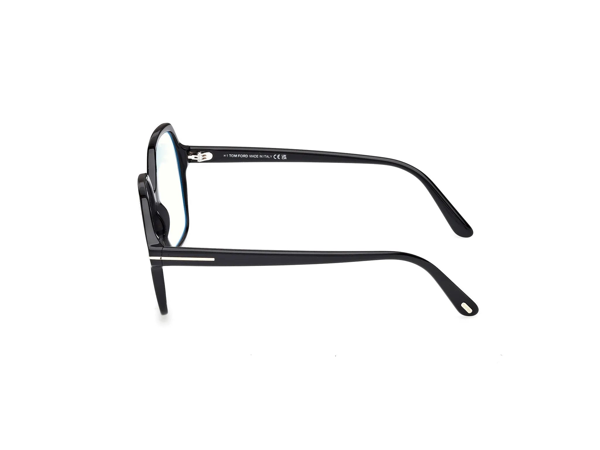 TOM FORD FT6062-B 001 Montature da vista Acetato Nero Geometrica Normale - immagine 3