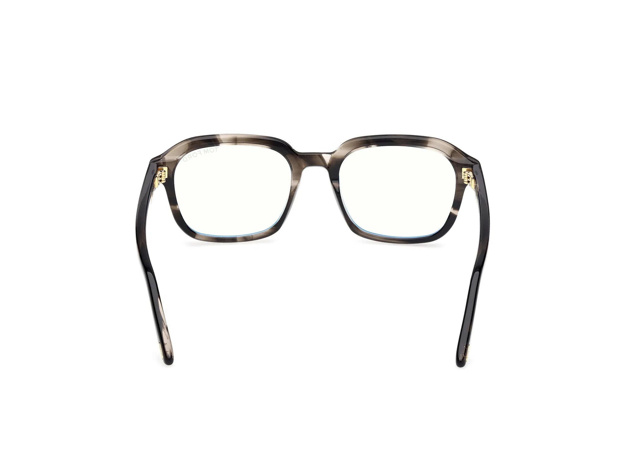 TOM FORD FT6060-B 056 Montature da vista Acetato Havana Squadrata Normale - immagine 4