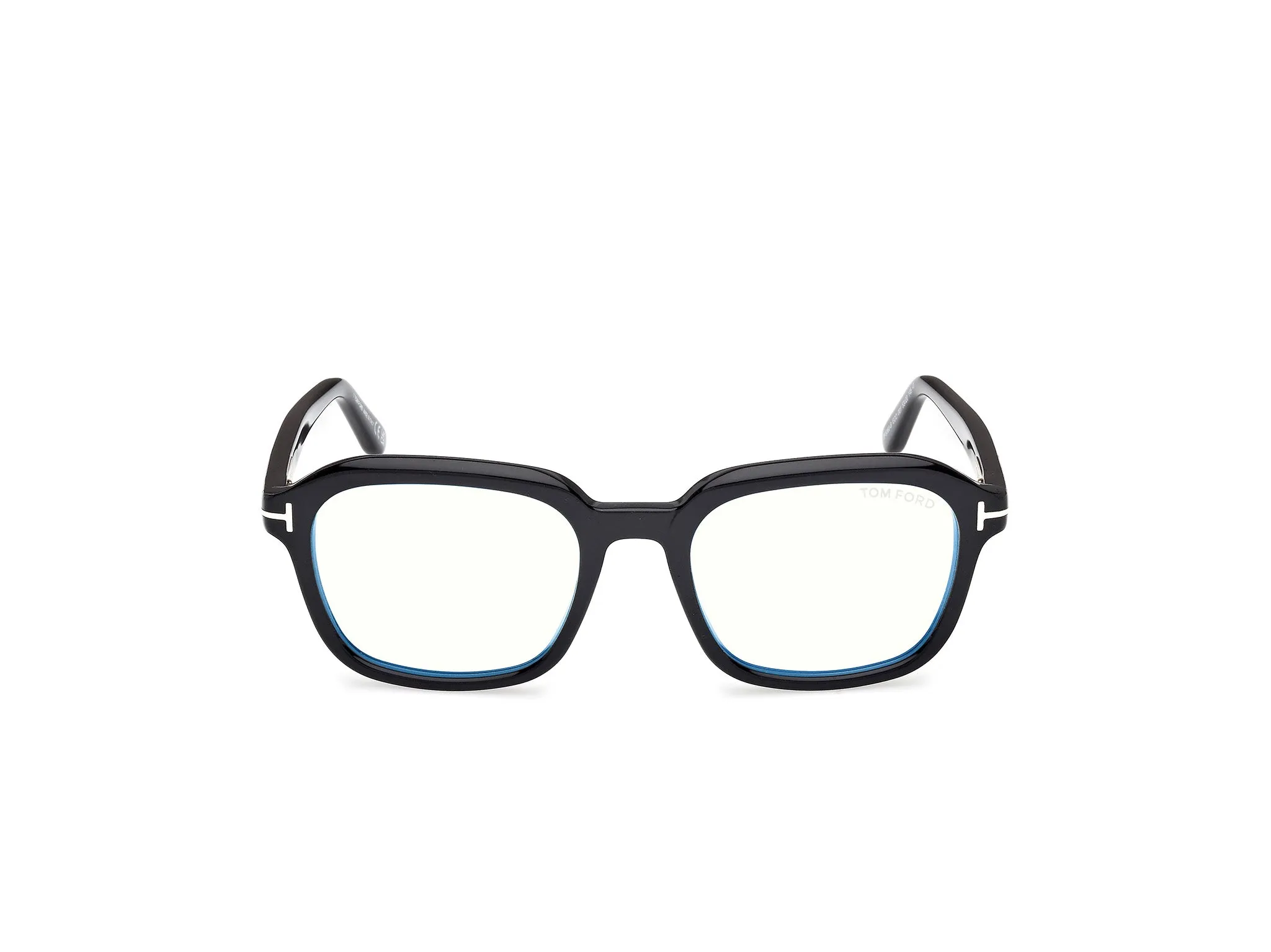 TOM FORD FT6060-B 001 Montature da vista Acetato Nero Squadrata Normale - immagine 2