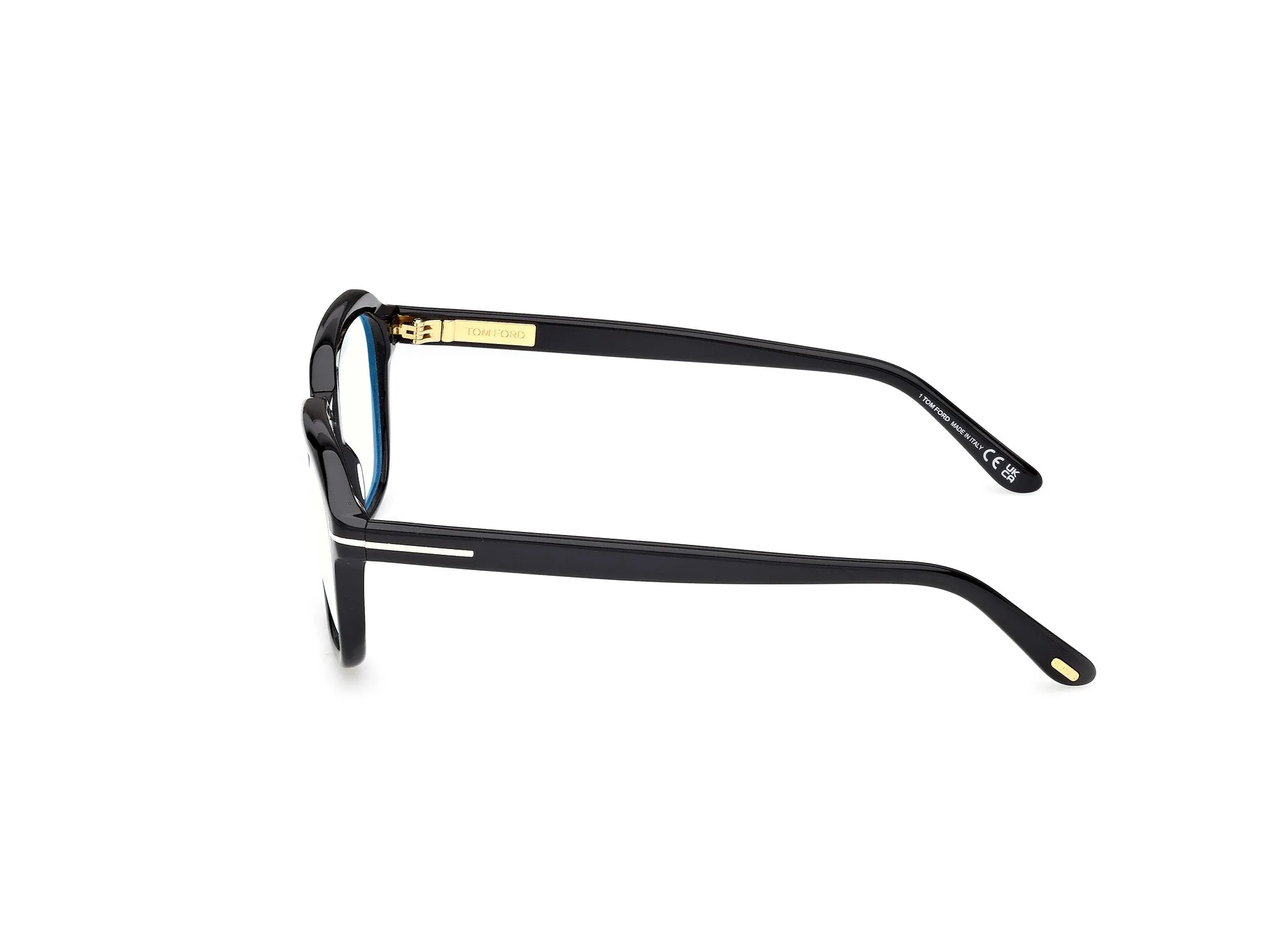 TOM FORD FT6060-B 001 Montature da vista Acetato Nero Squadrata Normale - immagine 3