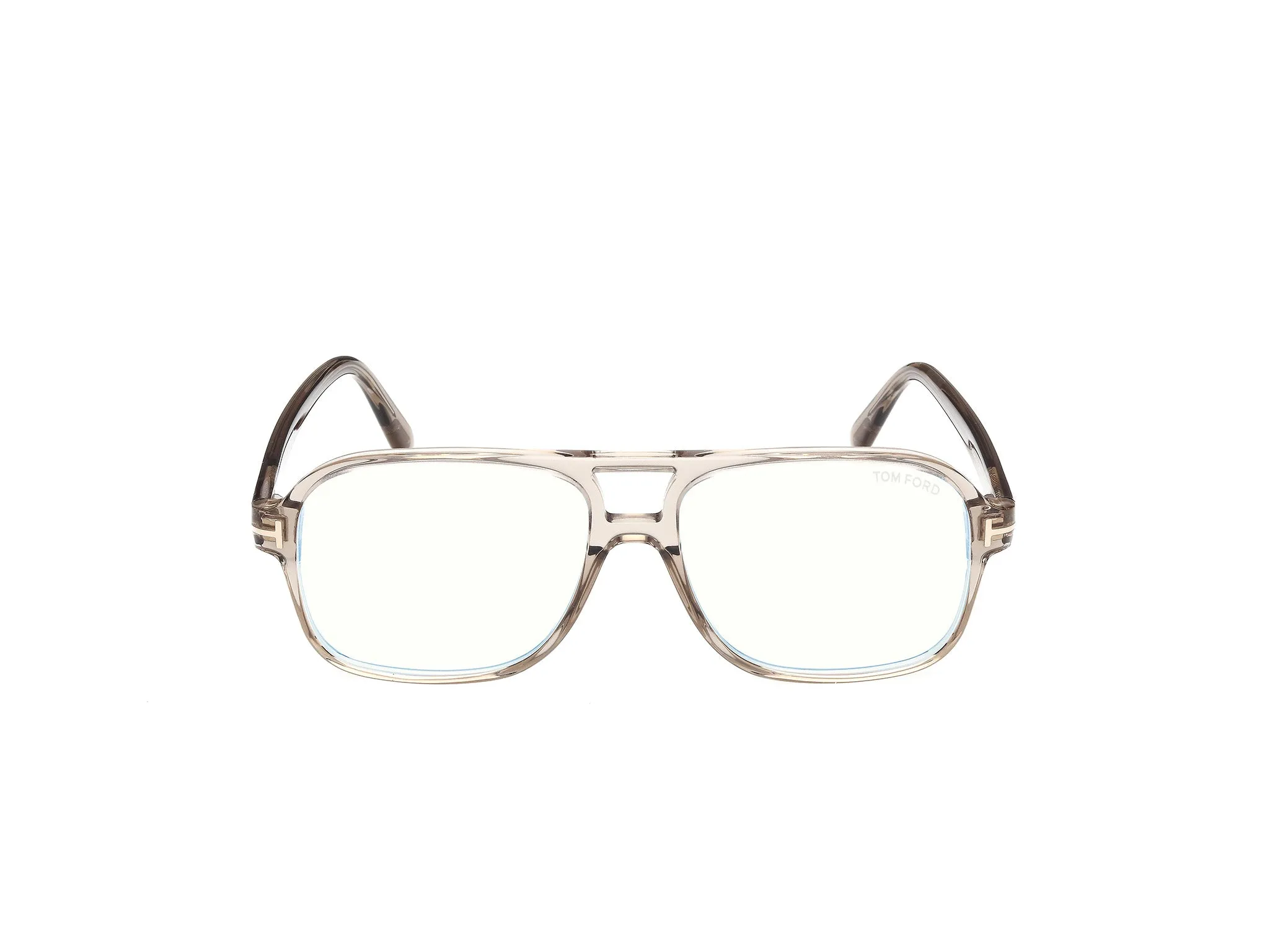 TOM FORD FT6058-B 051 Montature da vista Acetato Grigio Squadrata Normale - immagine 2
