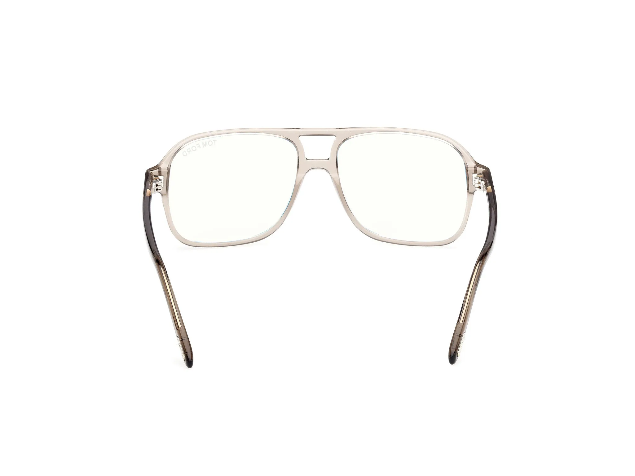 TOM FORD FT6058-B 051 Montature da vista Acetato Grigio Squadrata Normale - immagine 4