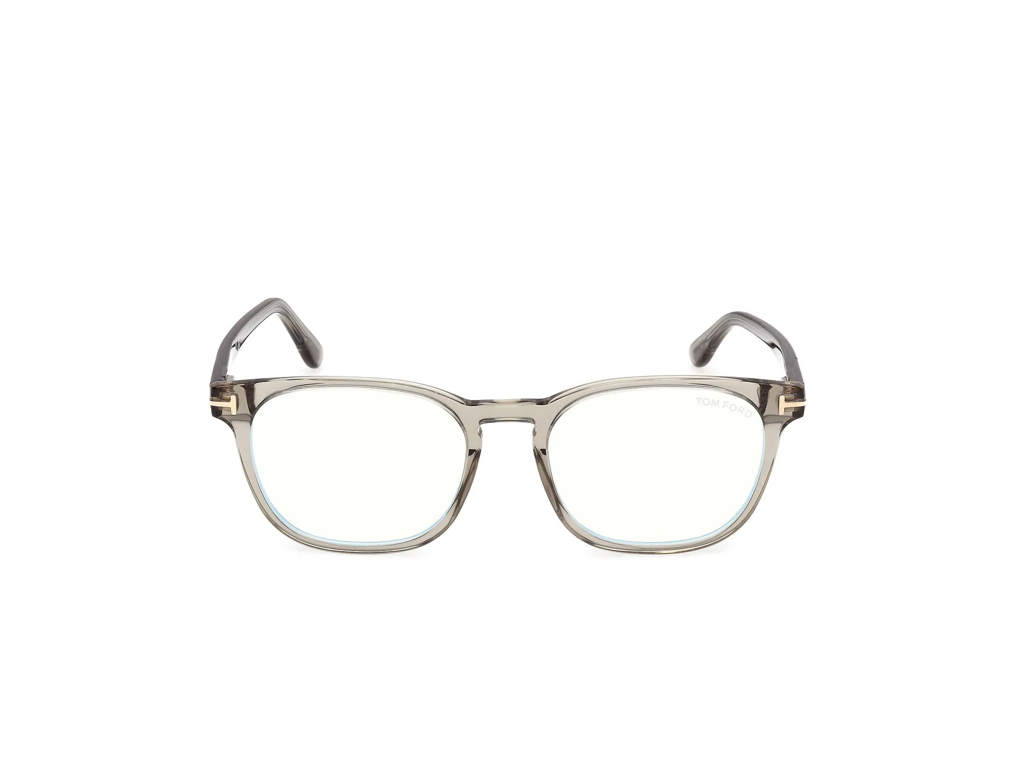 TOM FORD FT5868-B 051 Montature da vista Acetato Grigio Squadrata Normale - immagine 2