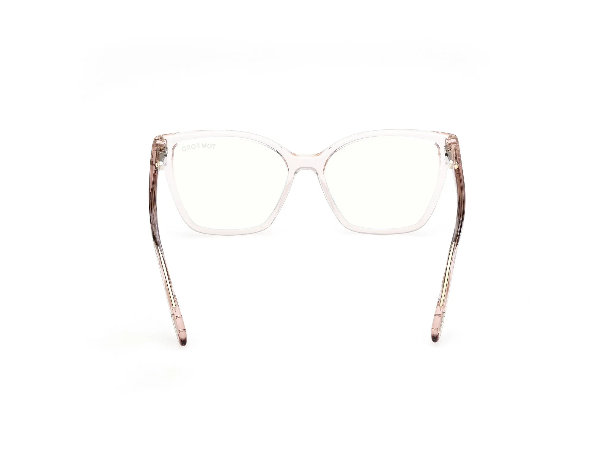 TOM FORD FT5812-B 072 Montature da vista Acetato Rosa Farfalla Normale - immagine 4