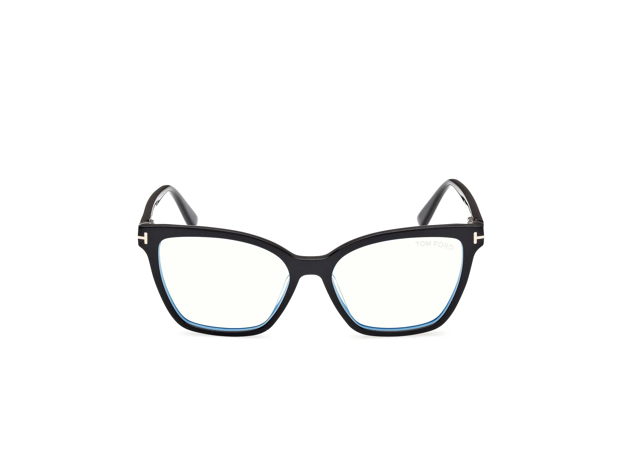 TOM FORD FT5641-B 005 Montature da vista Acetato Nero Farfalla Normale - immagine 2