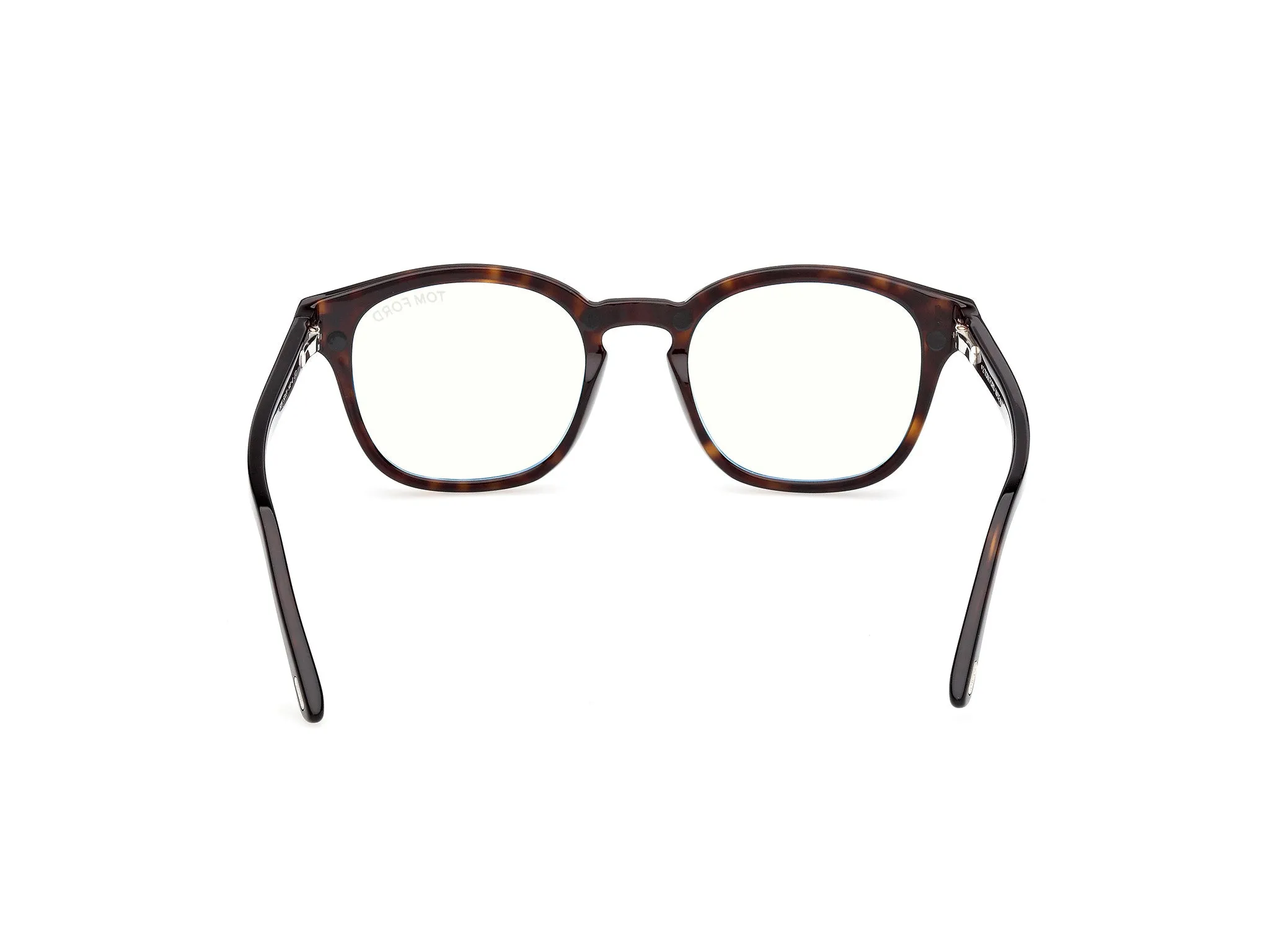TOM FORD FT5532-B 52N Montature da vista Acetato Havana Verde Rotonda Normale - immagine 4