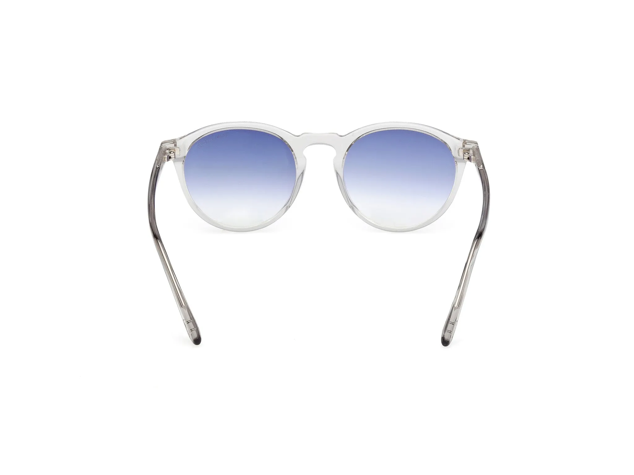 TOM FORD FT0904 AURELE 20W Occhiali da sole Acetato Grigio Blu Rotonda Normale - immagine 4