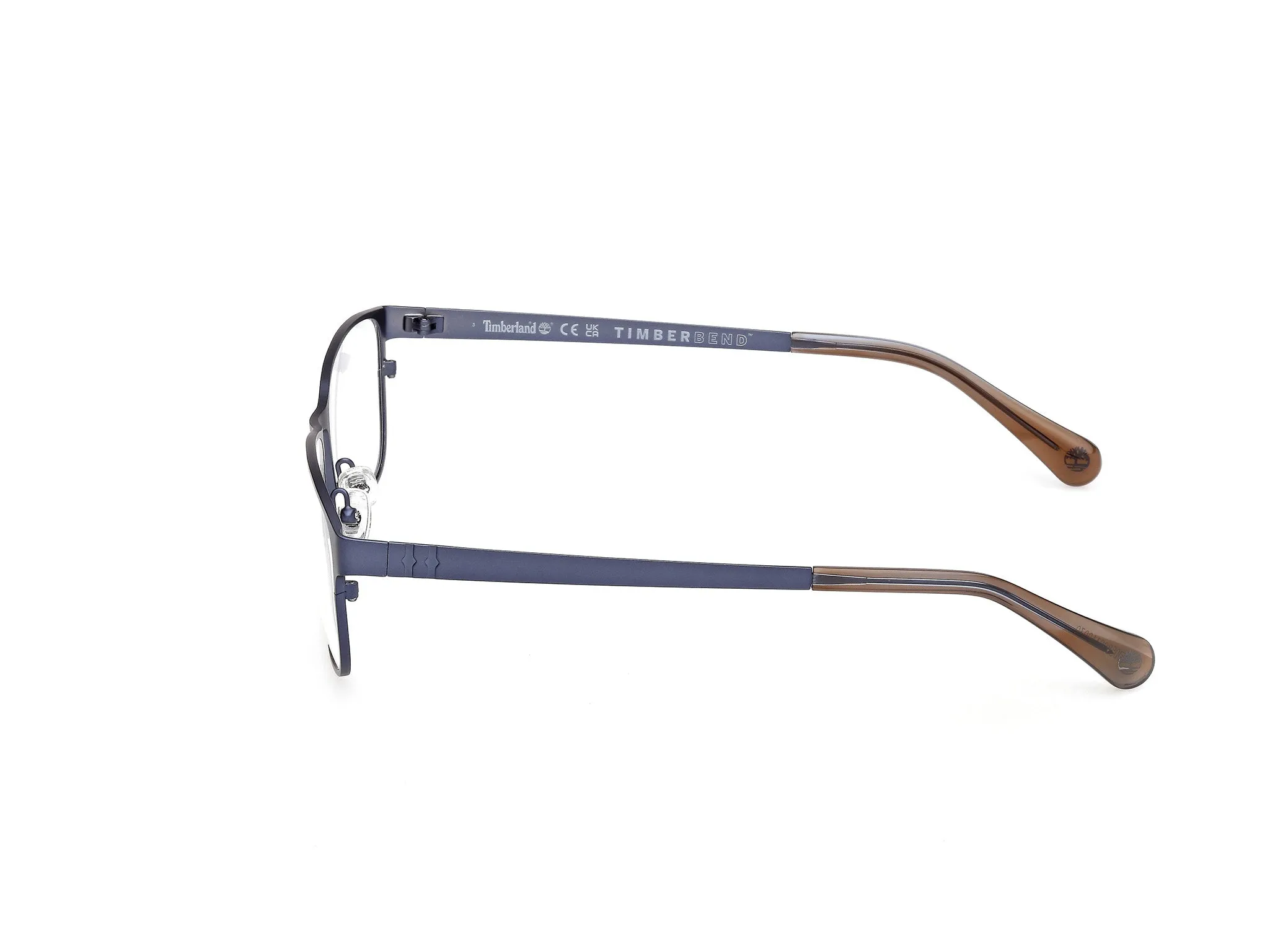 Timberland TB50089 091 Montature da vista Metallo Blu Squadrata Normale - immagine 3