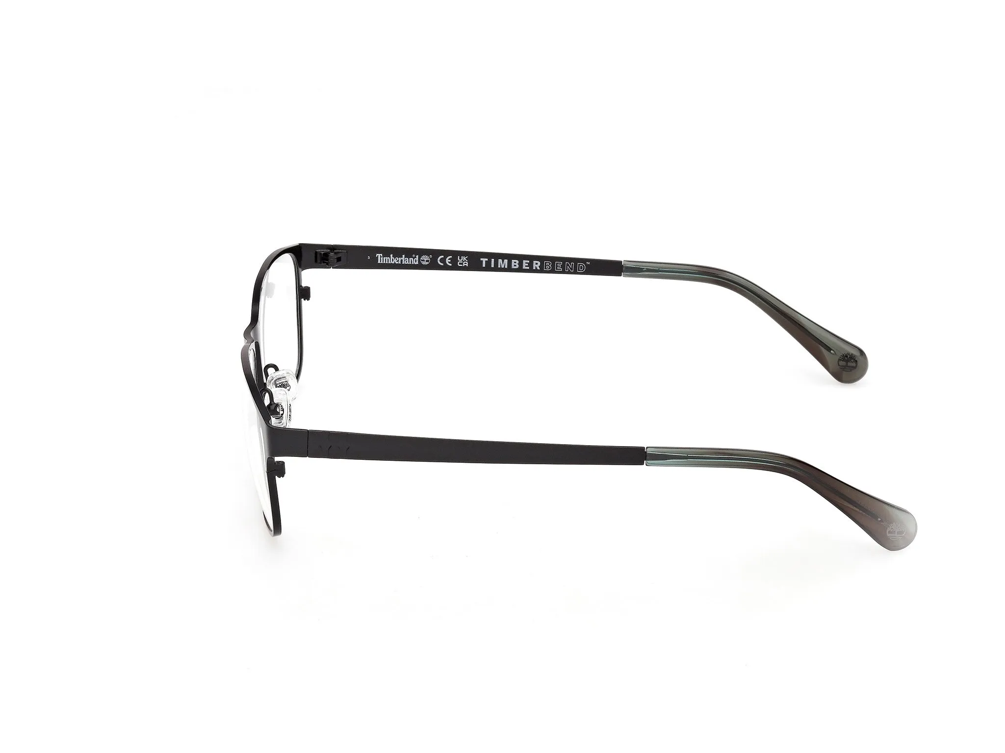 Timberland TB50089 002 Montature da vista Metallo Nero Squadrata Normale - immagine 3