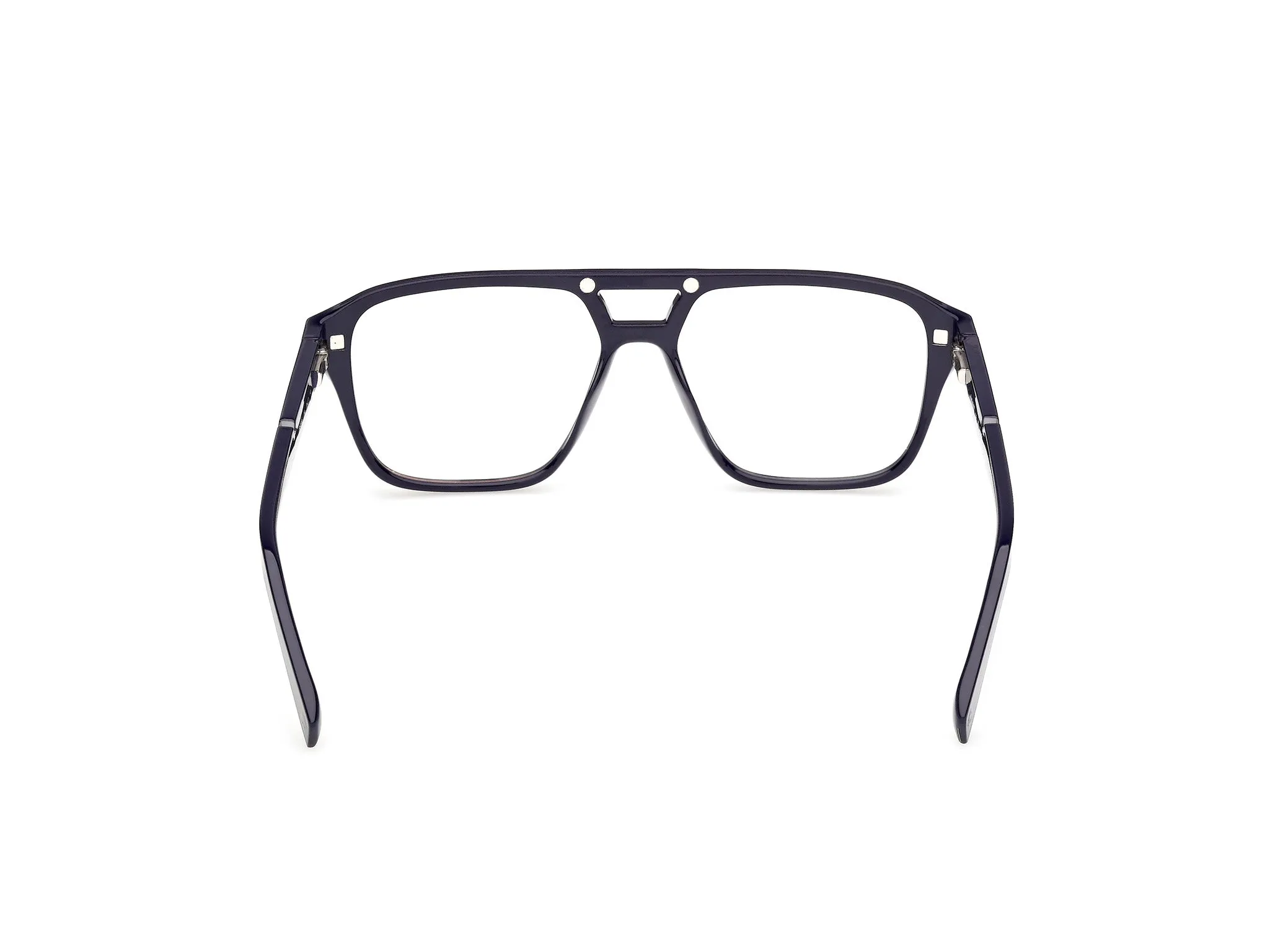 Timberland TB50085 090 Montature da vista Iniettato Blu Squadrata Normale - immagine 4