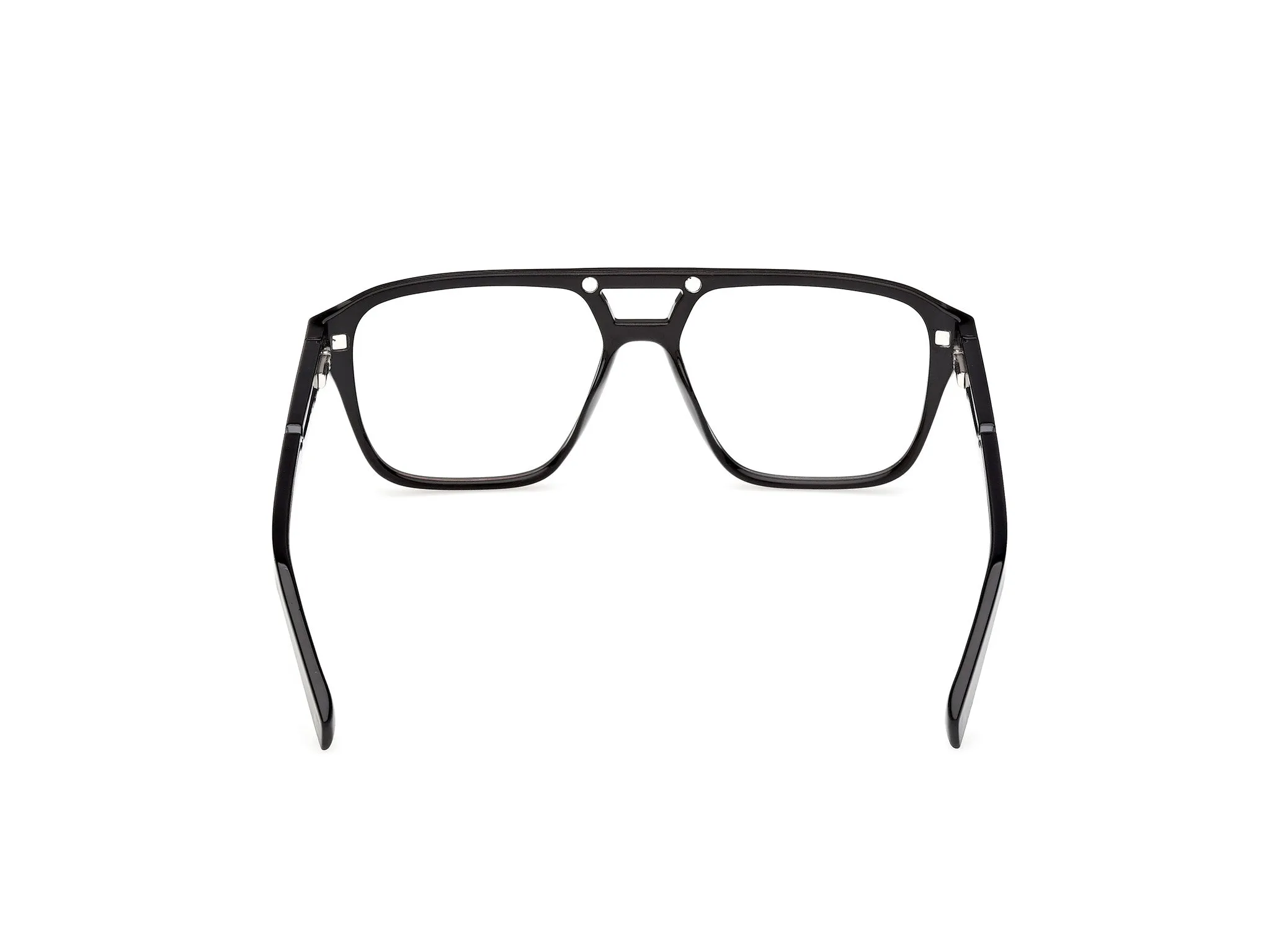Timberland TB50085 001 Montature da vista Iniettato Nero Squadrata Normale - immagine 4