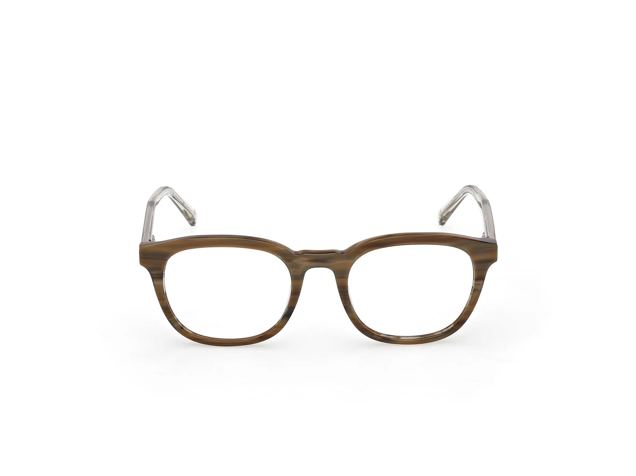 Timberland TB50084 096 Montature da vista Acetato Verde Rotonda Normale - immagine 2