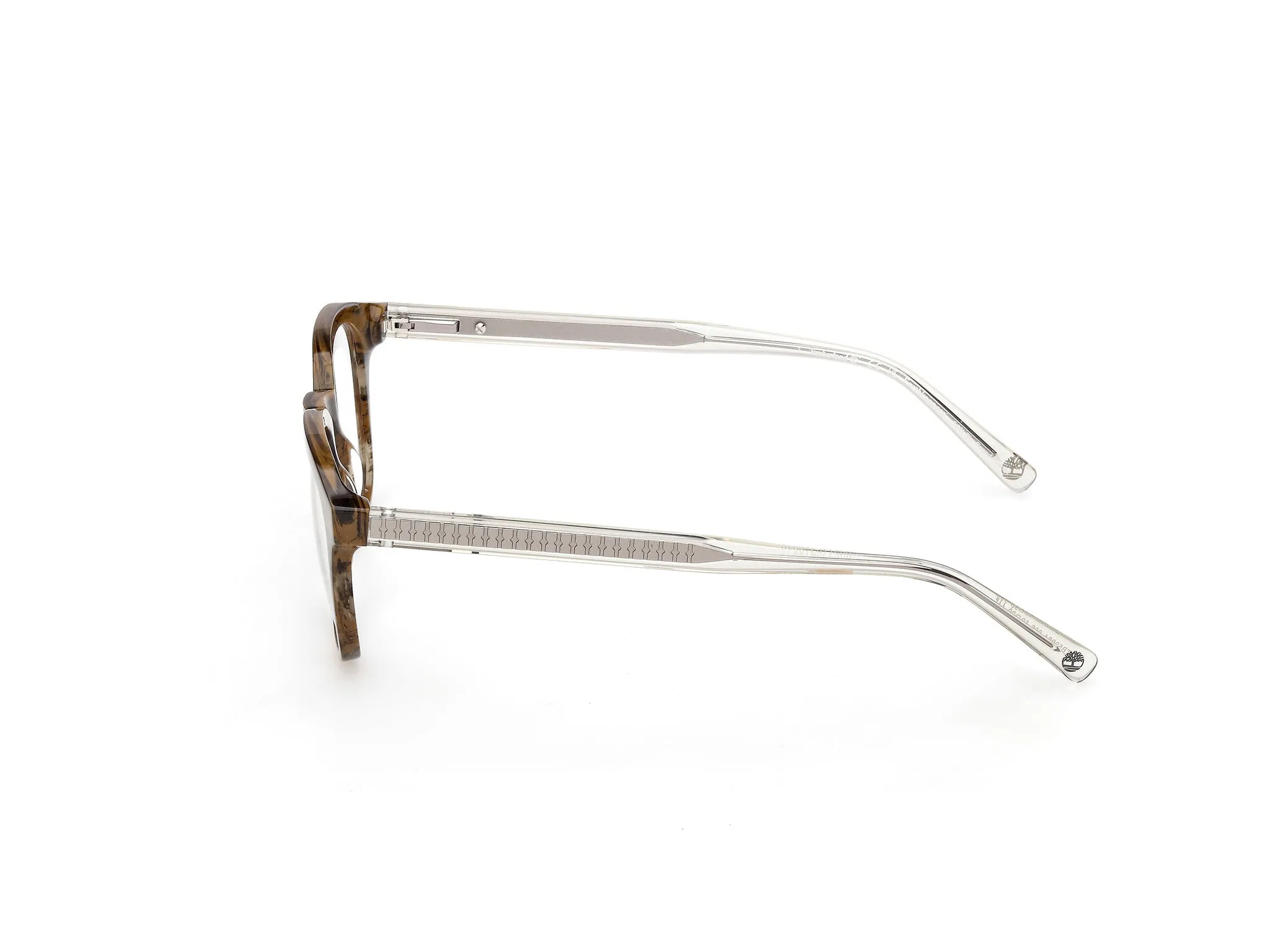 Timberland TB50084 096 Montature da vista Acetato Verde Rotonda Normale - immagine 3