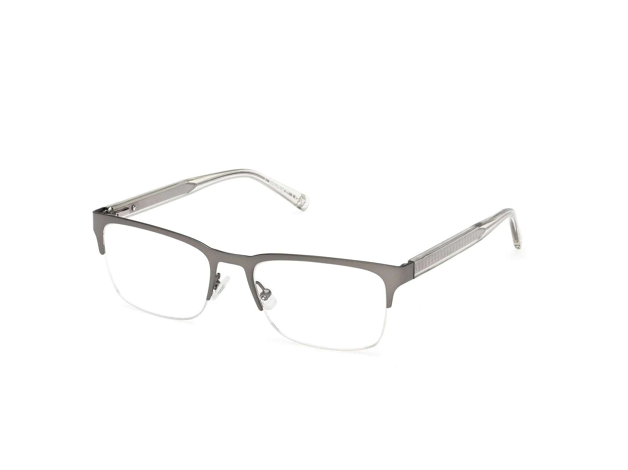 Timberland TB50083 009 Montature da vista Metallo Canna di fucile Squadrata Normale - immagine 1