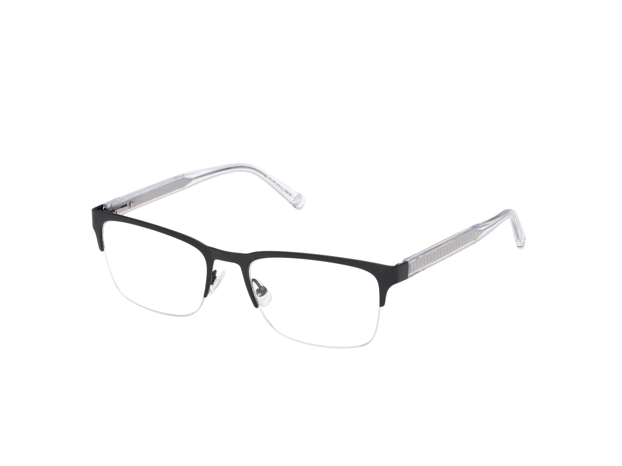 Timberland TB50083 002 Montature da vista Metallo Nero Squadrata Normale - immagine 1