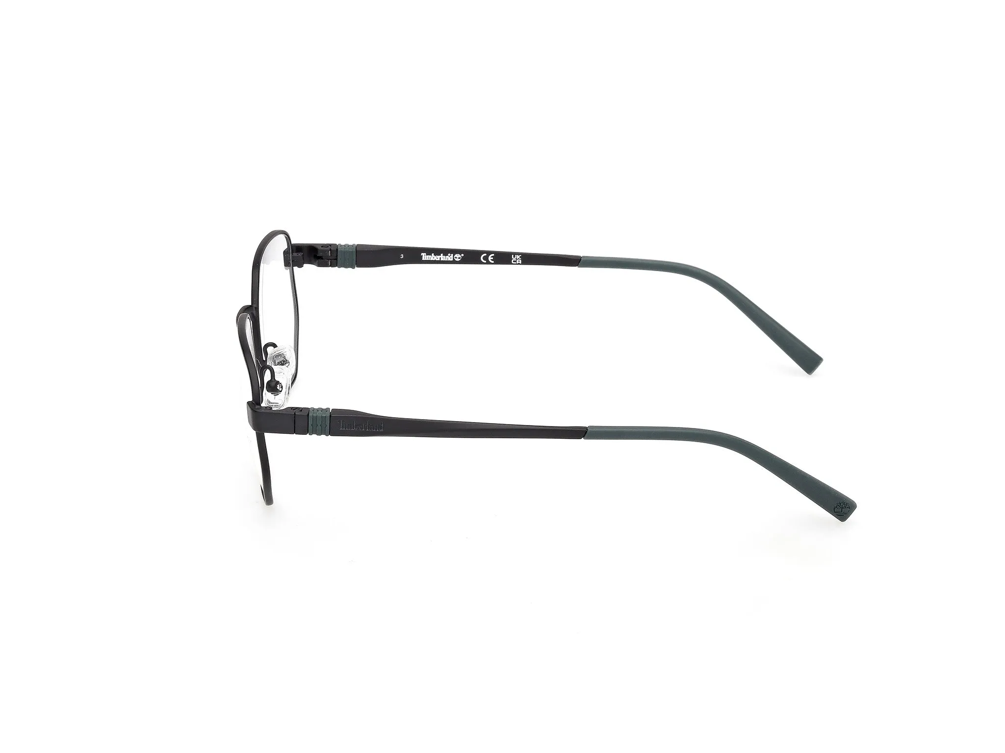 Timberland TB50082 002 Montature da vista Metallo Nero Geometrica Normale - immagine 3