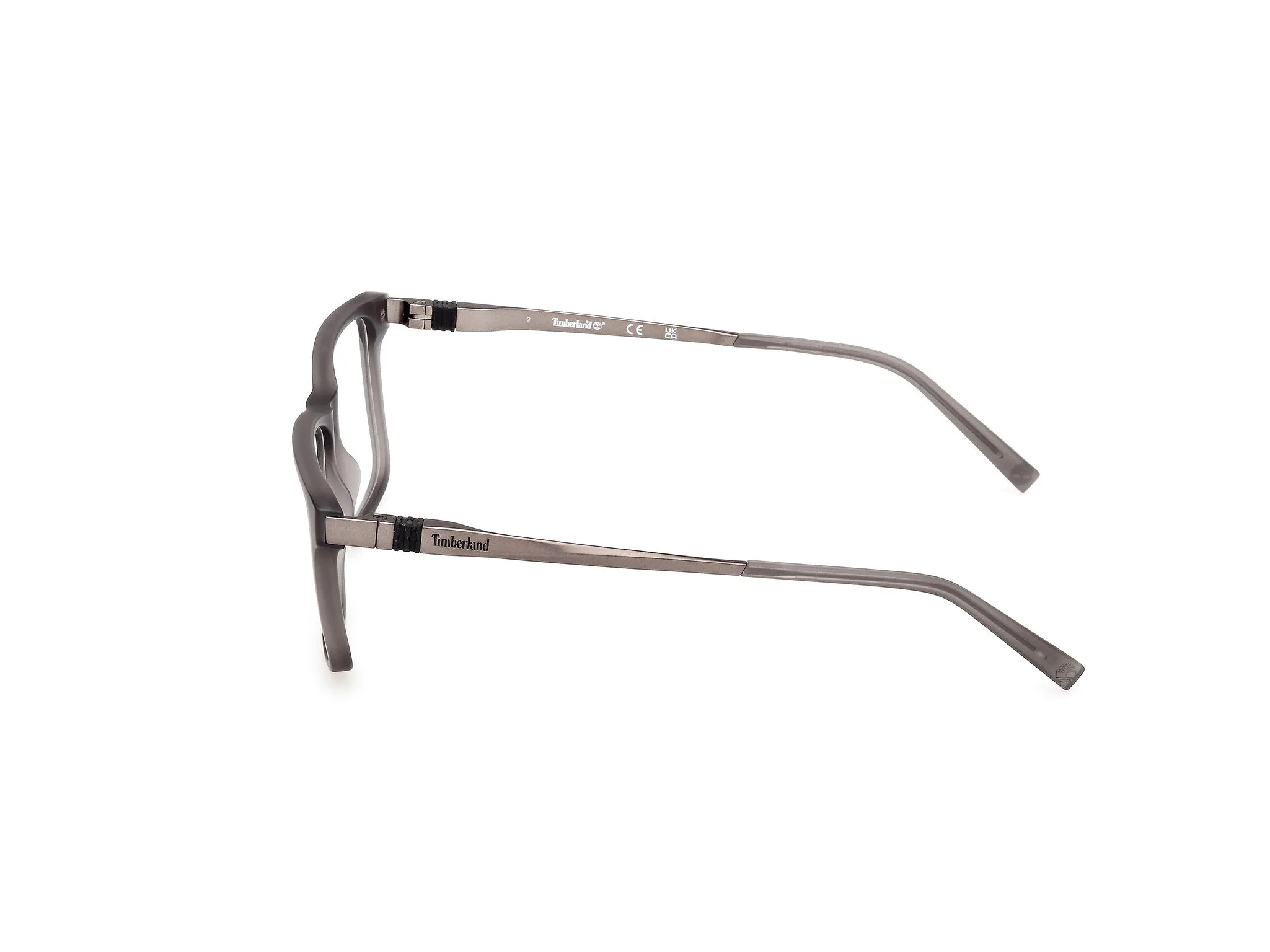 Timberland TB50080 020 Montature da vista Iniettato Grigio Squadrata Normale - immagine 3