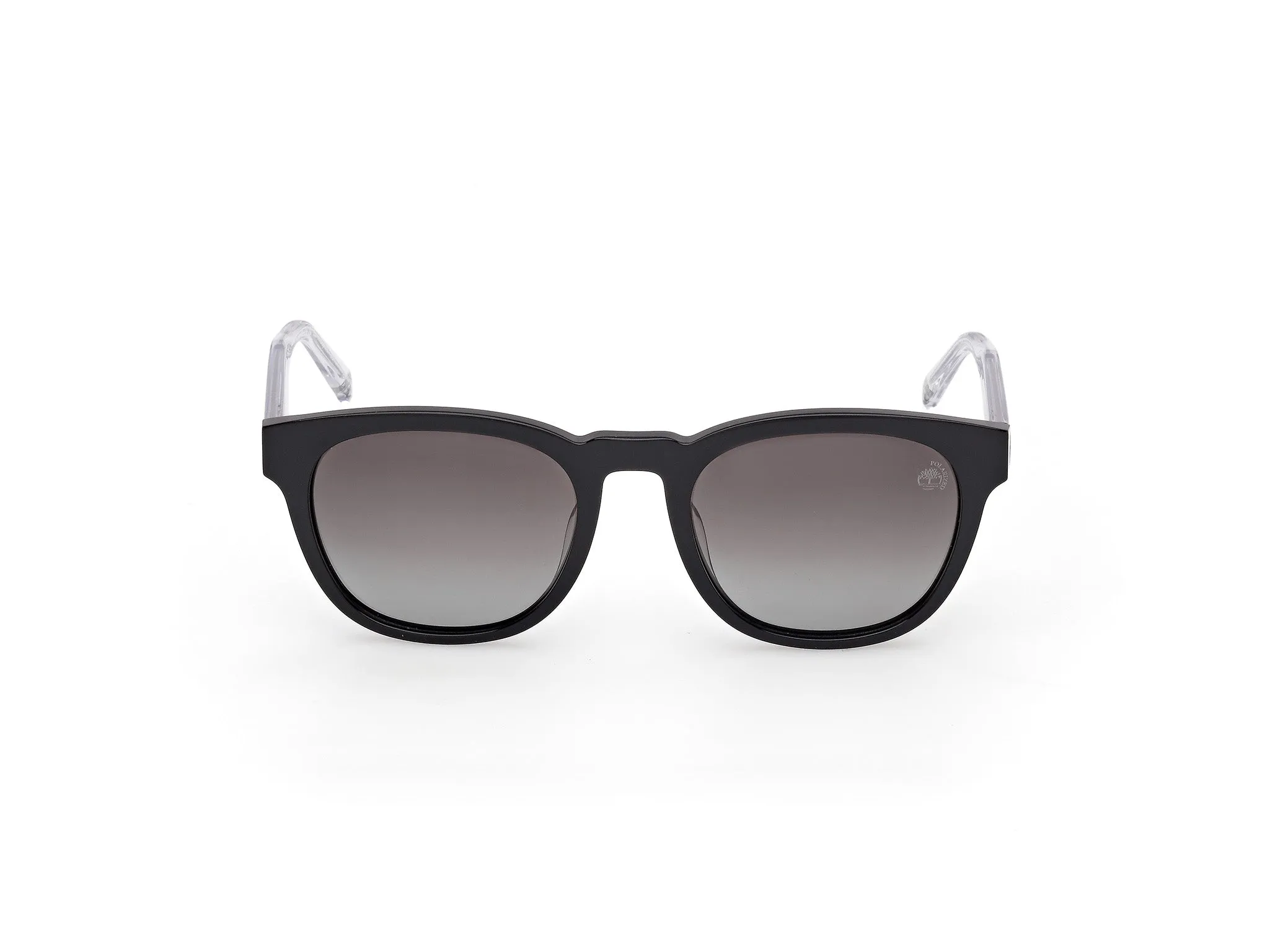 Timberland TB00060 01D Occhiali da sole Acetato Nero Fumo Rotonda Polarizzata - immagine 2
