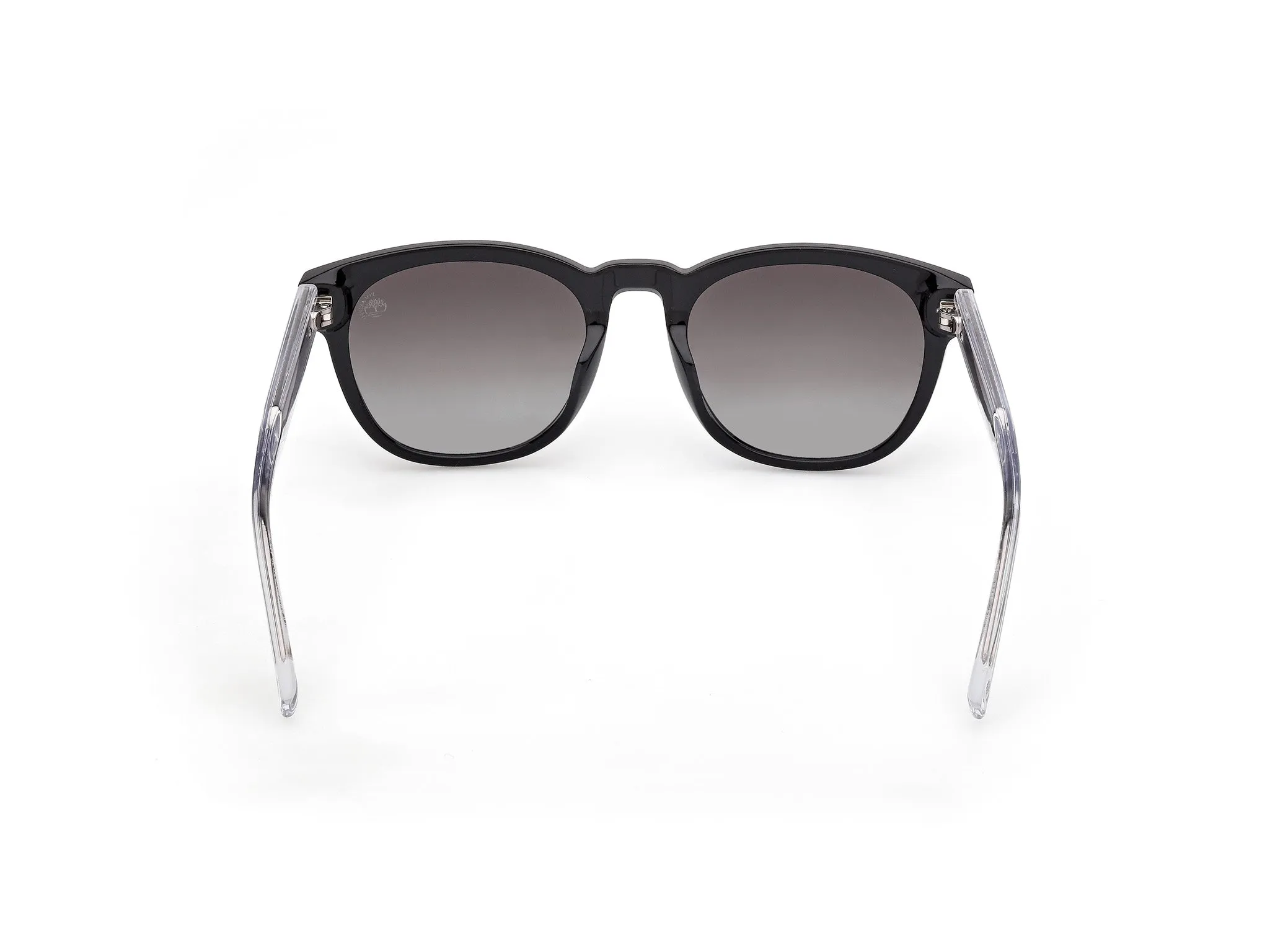 Timberland TB00060 01D Occhiali da sole Acetato Nero Fumo Rotonda Polarizzata - immagine 4