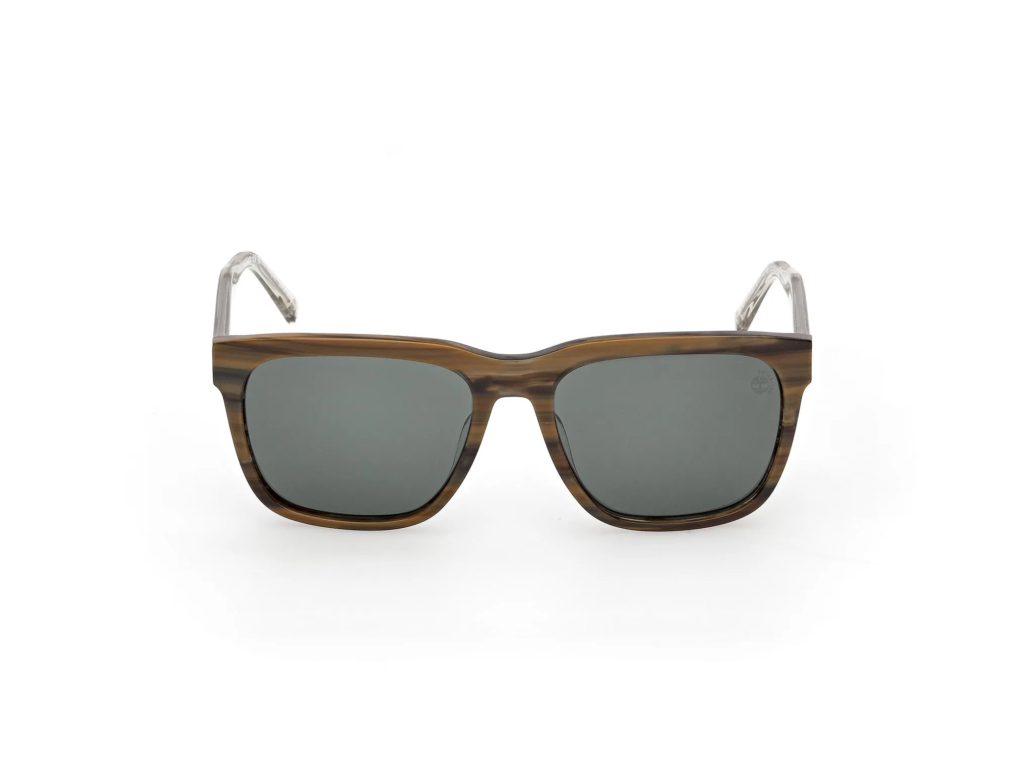 Timberland TB00059 96R Occhiali da sole Acetato Verde Verde Squadrata Polarizzata - immagine 2