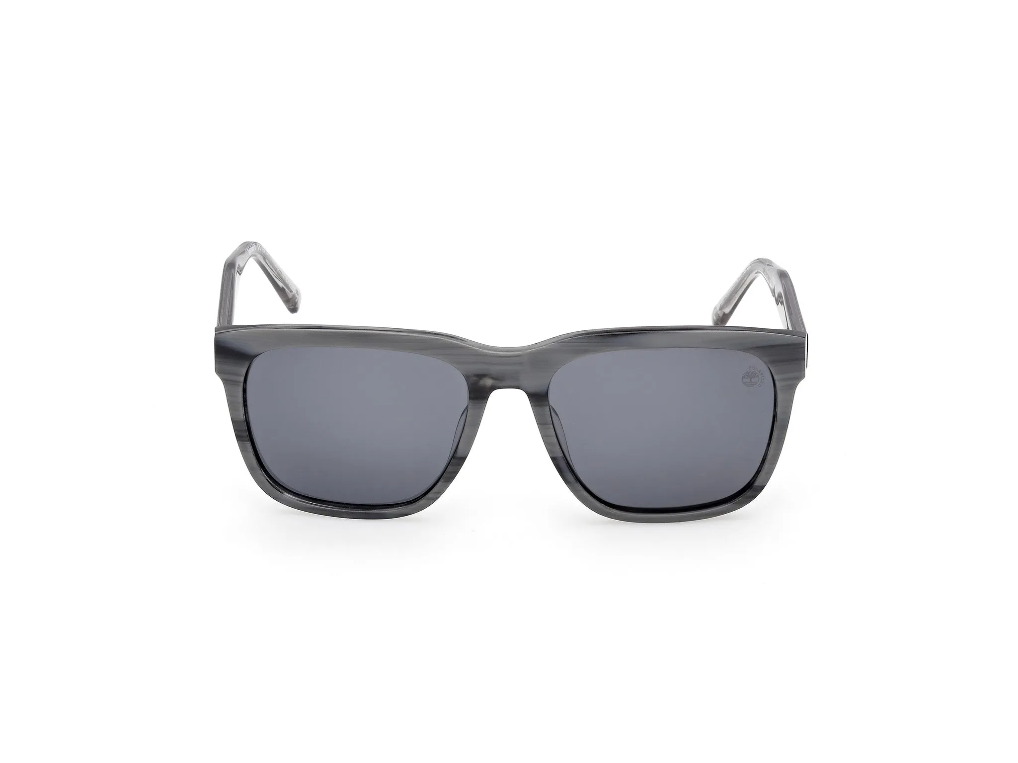 Timberland TB00059 90D Occhiali da sole Acetato Azzurro Fumo Squadrata Polarizzata - immagine 2