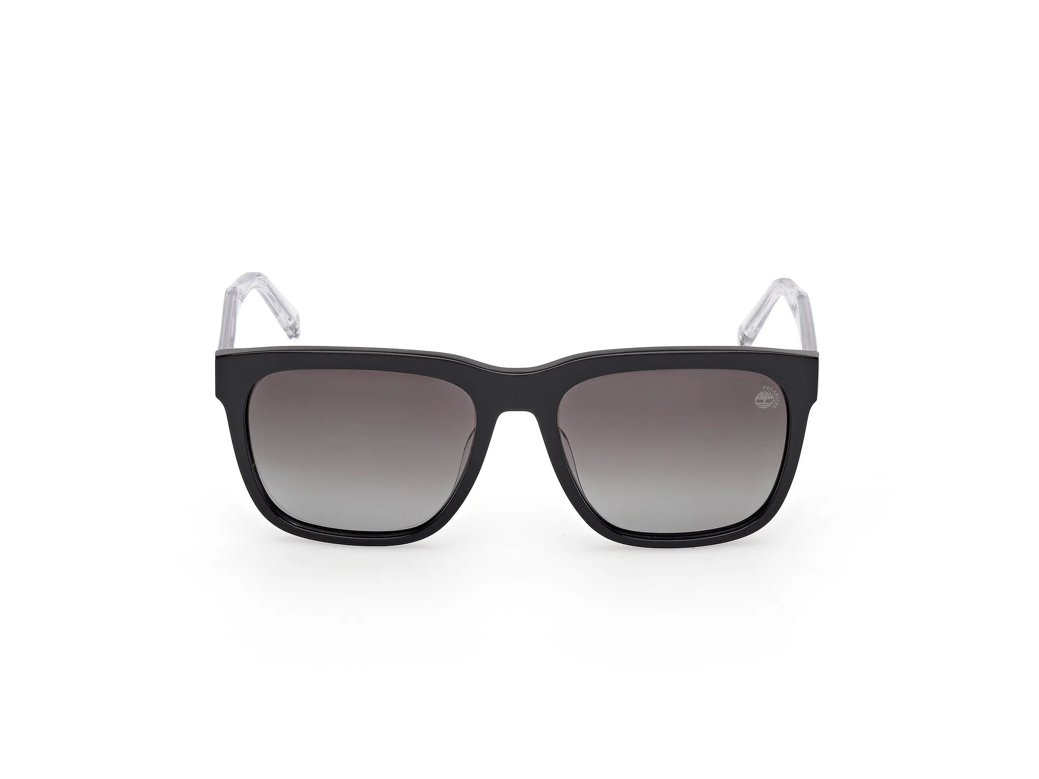 Timberland TB00059 01D Occhiali da sole Acetato Nero Fumo Squadrata Polarizzata - immagine 2