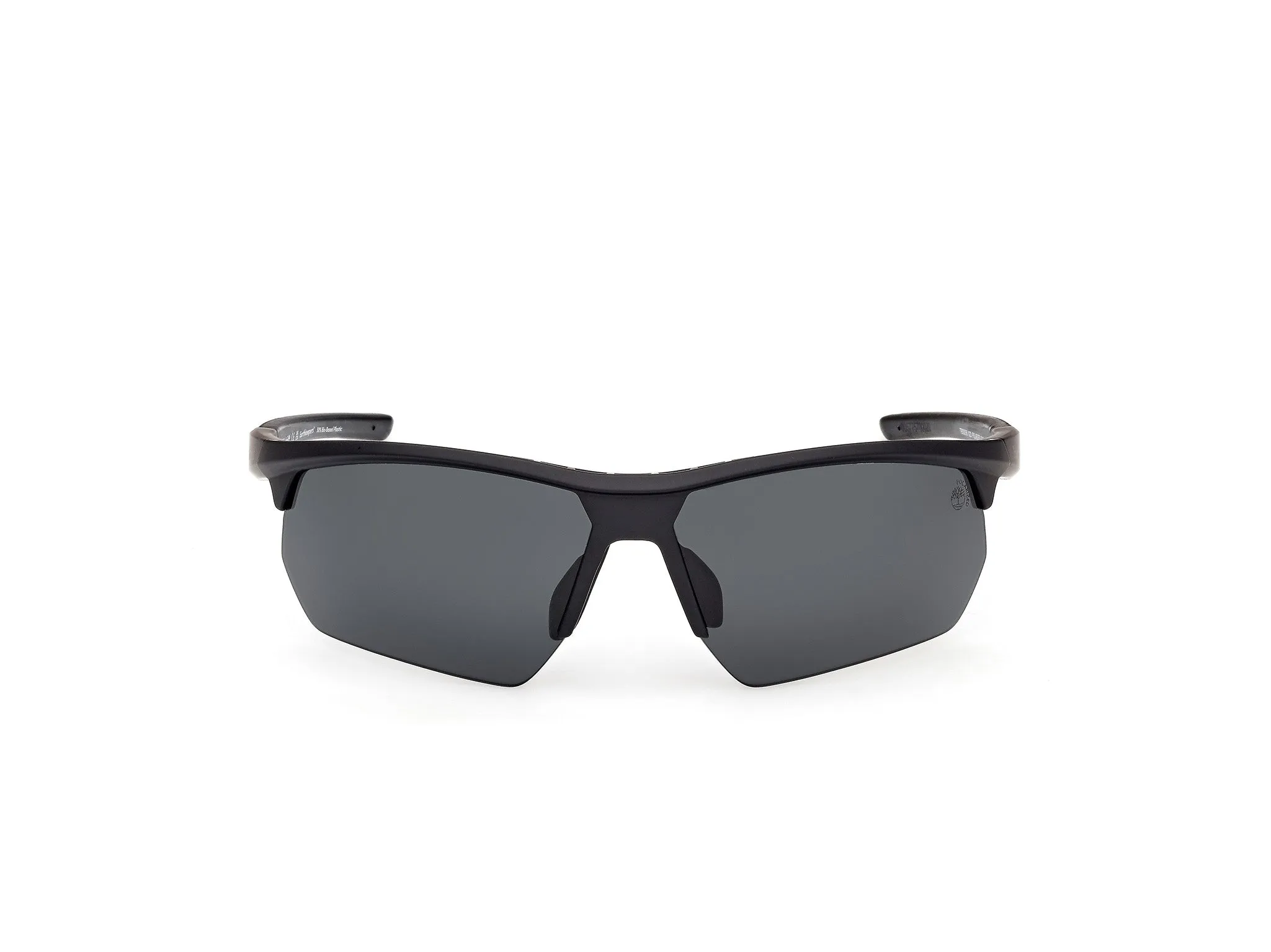 Timberland TB00056 02D Occhiali da sole Iniettato Nero Fumo Squadrata Polarizzata - immagine 2