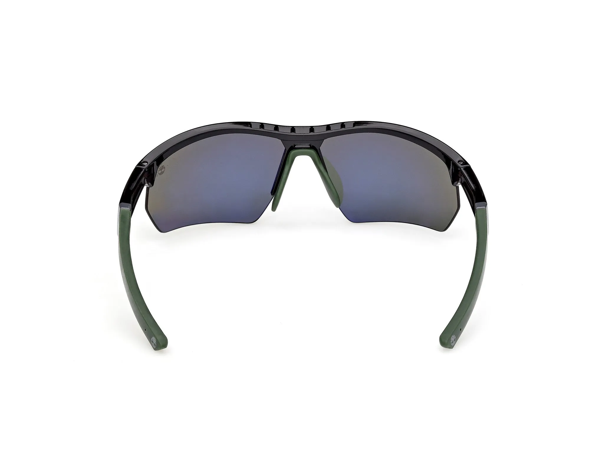 Timberland TB00056 01R Occhiali da sole Iniettato Nero Verde Squadrata Polarizzata - immagine 4