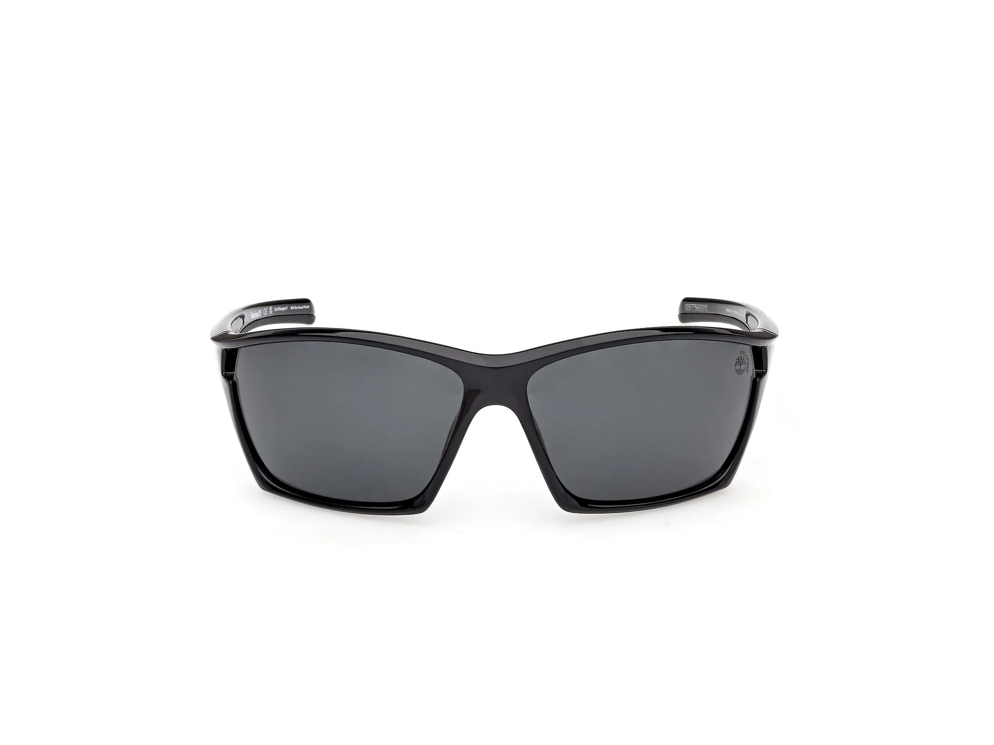 Timberland TB00055 01D Occhiali da sole Iniettato Nero Fumo Squadrata Polarizzata - immagine 2