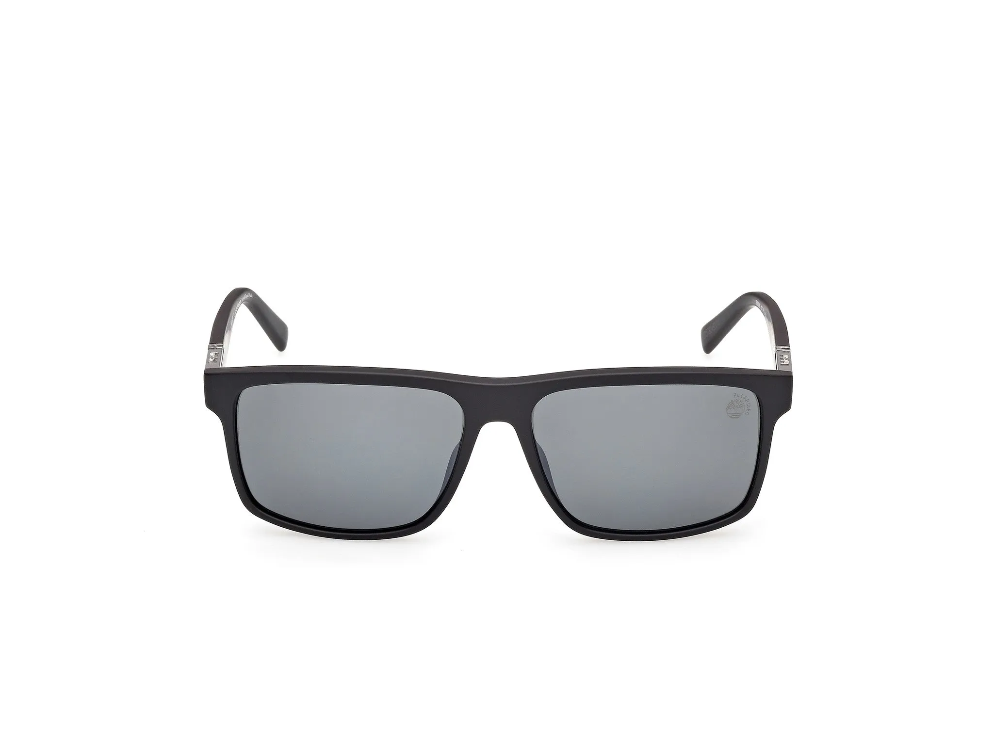 Timberland TB00006 05D Occhiali da sole Iniettato Nero Fumo Squadrata Polarizzata - immagine 2