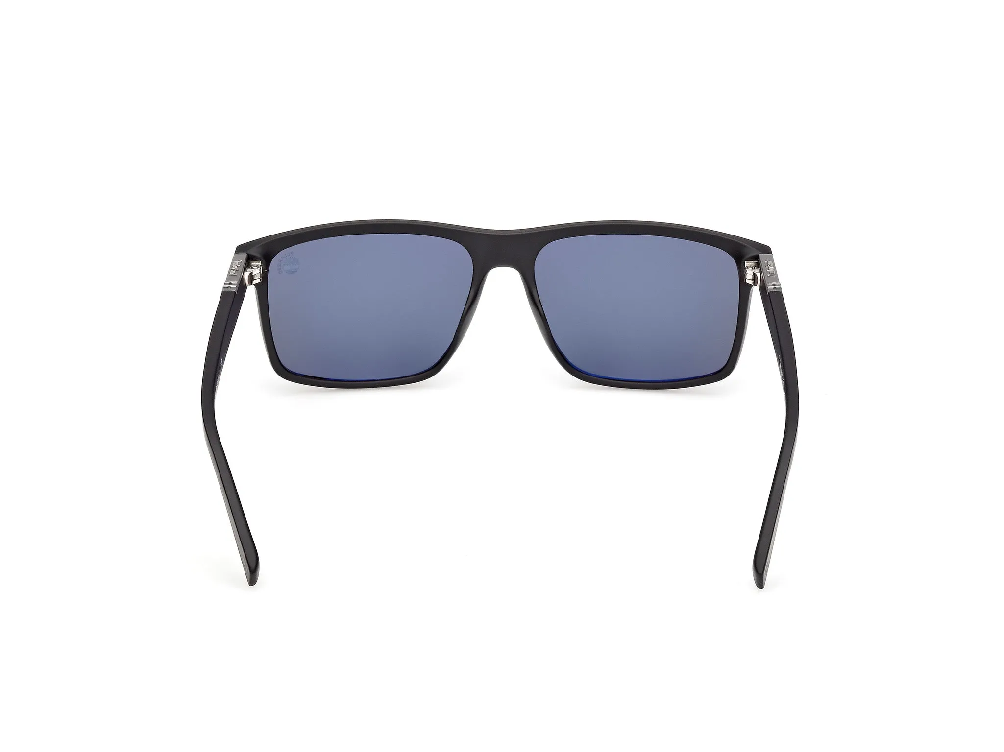 Timberland TB00006 05D Occhiali da sole Iniettato Nero Fumo Squadrata Polarizzata - immagine 4